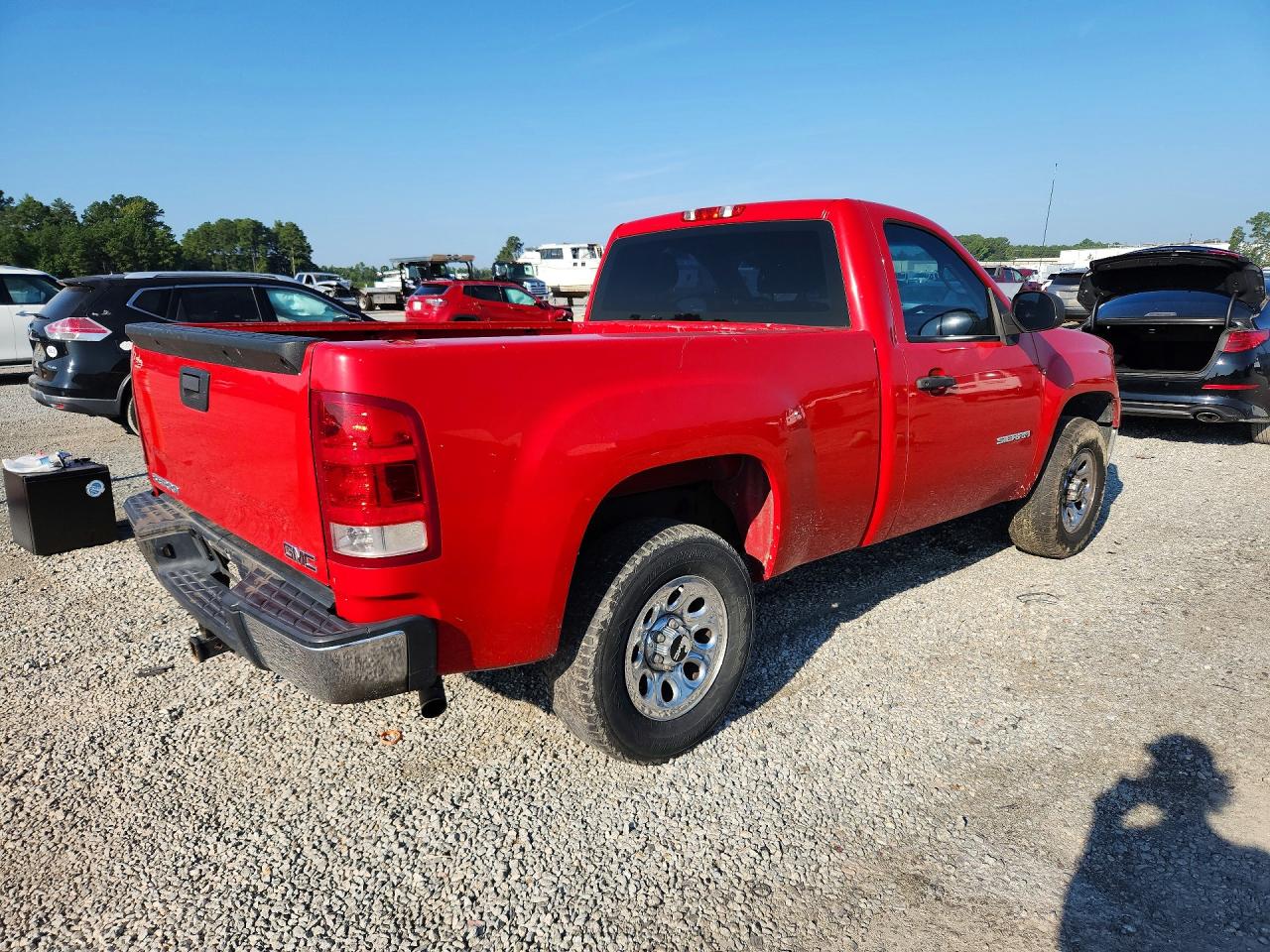 2013 Gmc Sierra C1500 Red vin: 1GTN1TEX1DZ335960