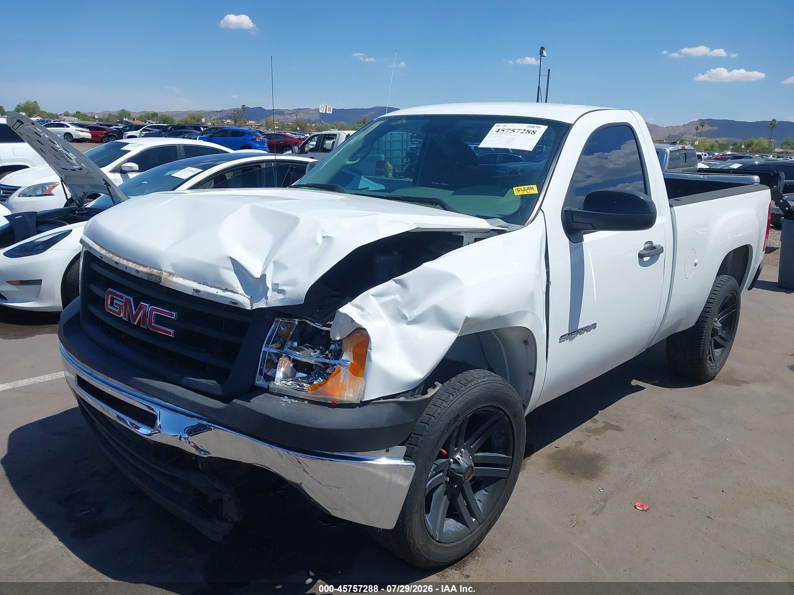 2012 Gmc Sierra 1500 Work Truck White vin: 1GTN1TEX2CZ145762