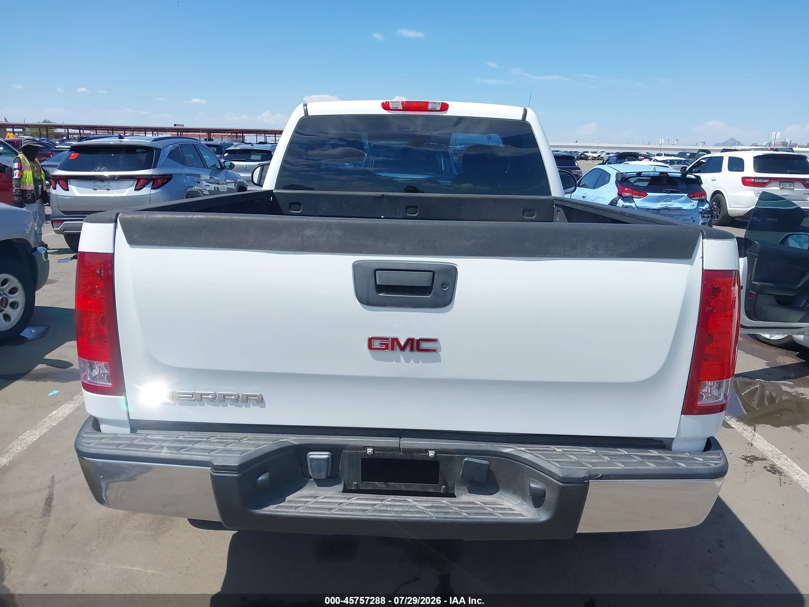 2012 Gmc Sierra 1500 Work Truck White vin: 1GTN1TEX2CZ145762
