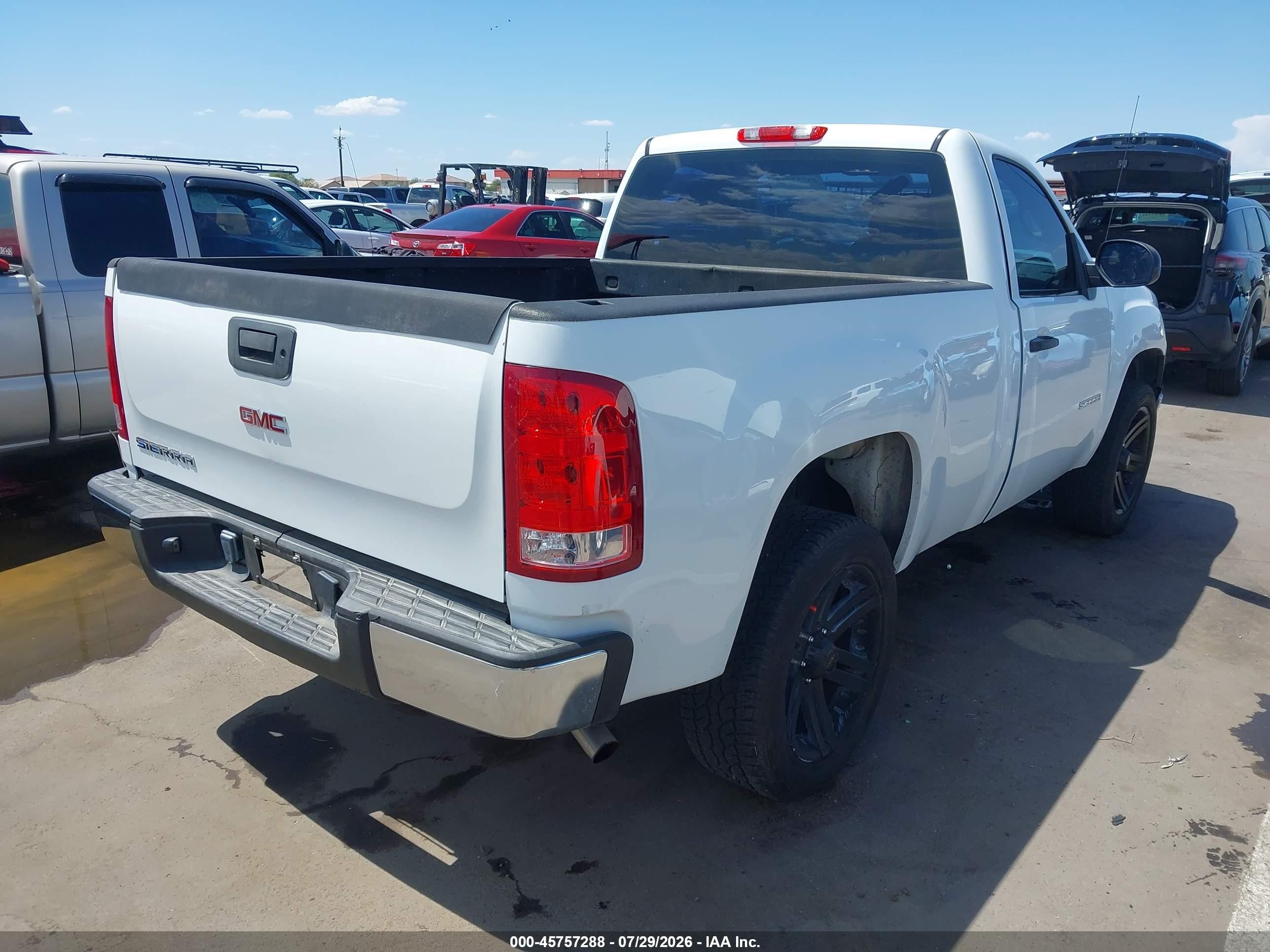 2012 Gmc Sierra 1500 Work Truck White vin: 1GTN1TEX2CZ145762