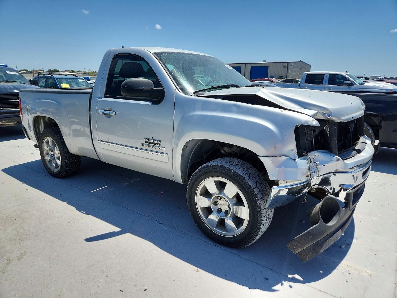 2013 Gmc Sierra C1500 Silver vin: 1GTN1TEX3DZ172924