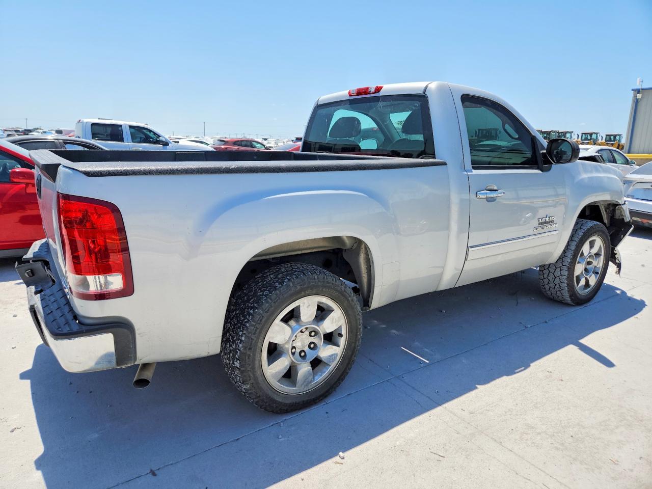 2013 Gmc Sierra C1500 Silver vin: 1GTN1TEX3DZ172924
