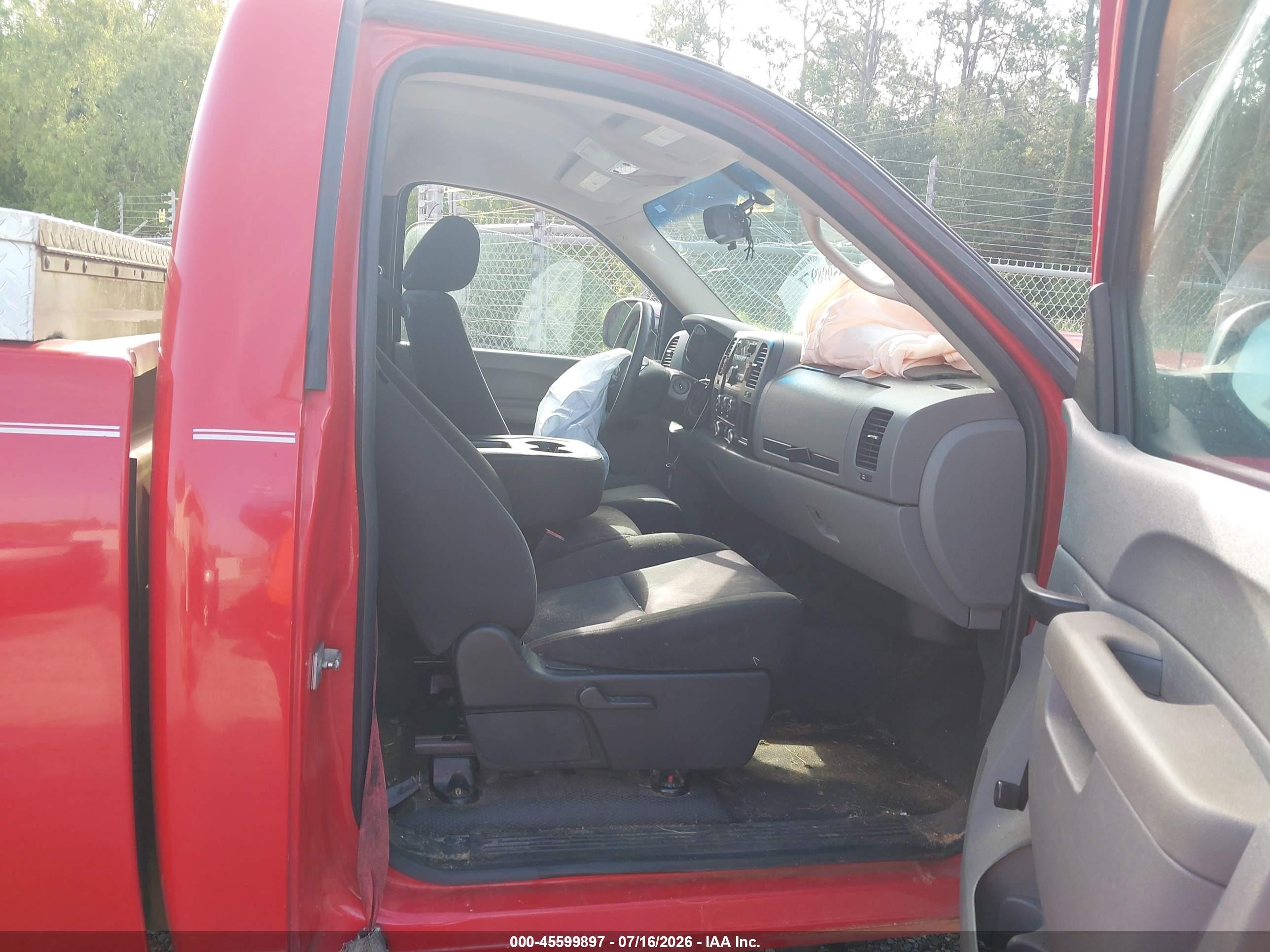 2011 Gmc Sierra 1500 Work Truck Red vin: 1GTN1TEX4BZ119906