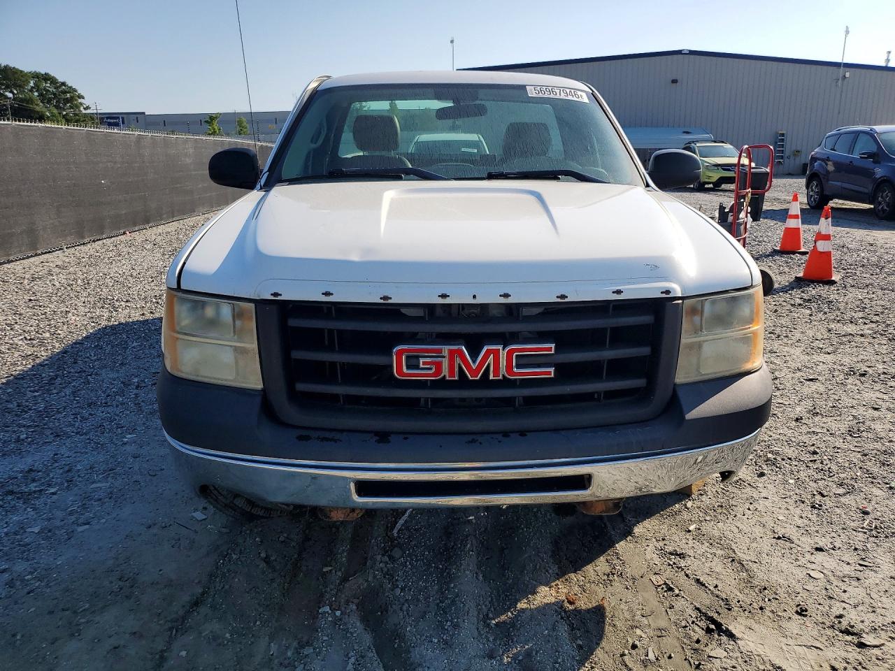 2011 Gmc Sierra C1500 White vin: 1GTN1TEX4BZ201182