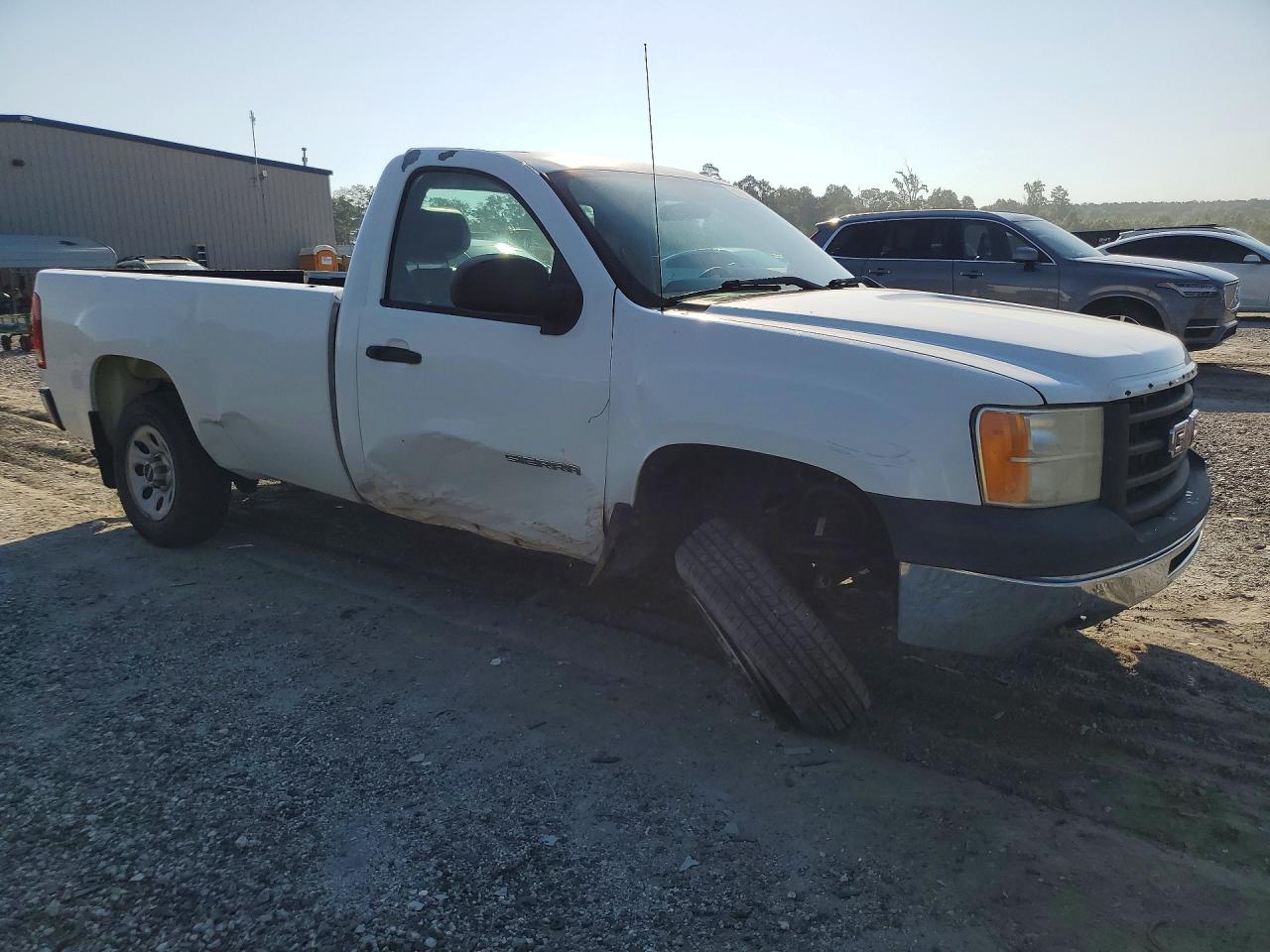 2011 Gmc Sierra C1500 White vin: 1GTN1TEX4BZ201182