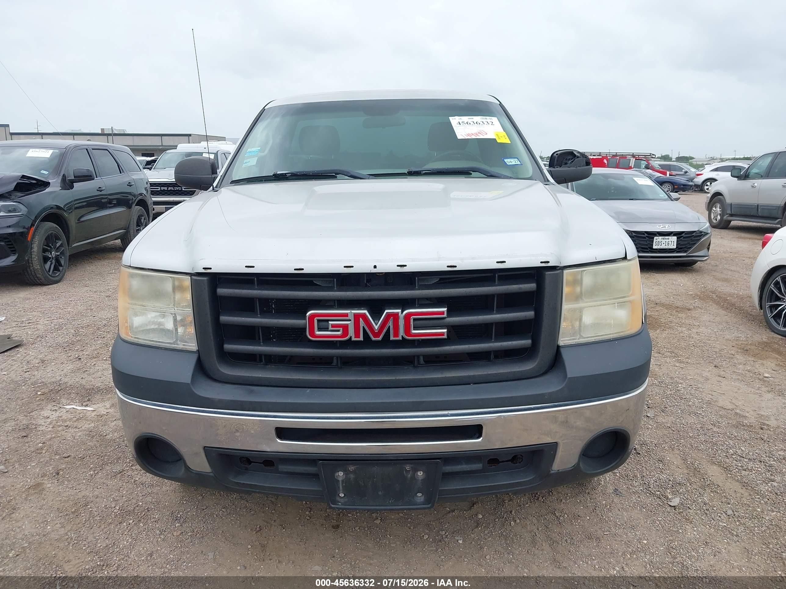2011 Gmc Sierra 1500 Work Truck Silver vin: 1GTN1TEX4BZ342107