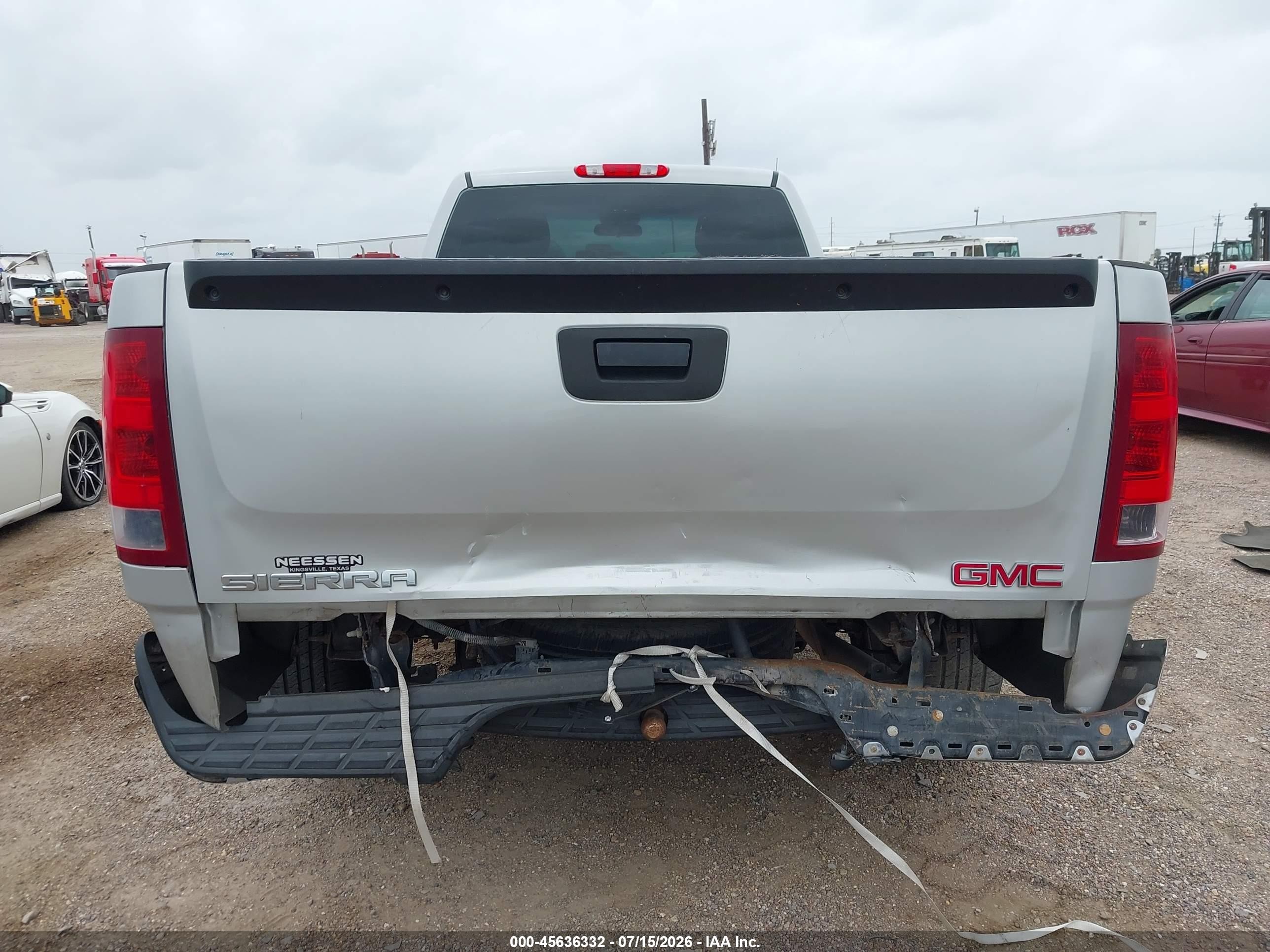 2011 Gmc Sierra 1500 Work Truck Silver vin: 1GTN1TEX4BZ342107