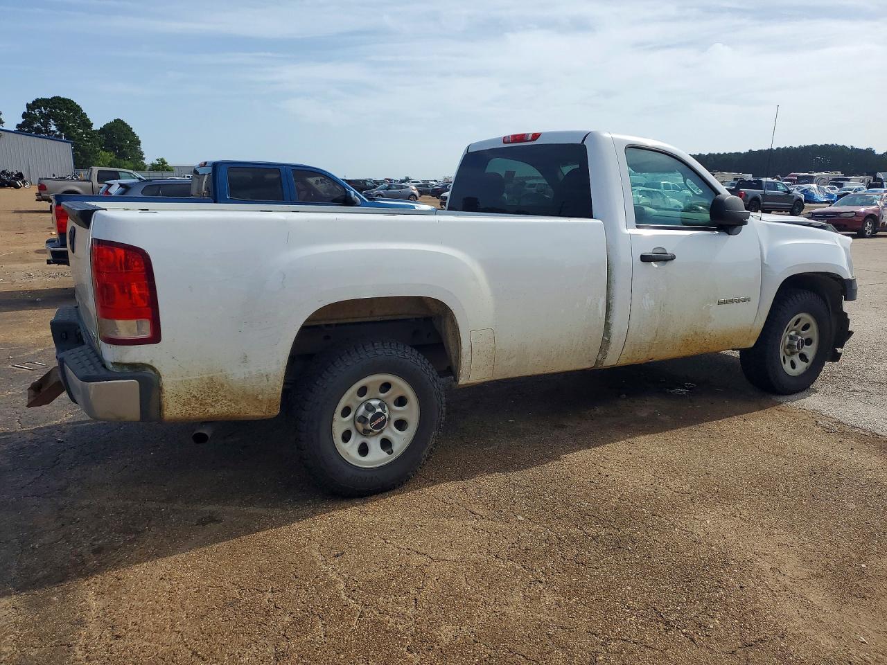 2012 Gmc Sierra C1500 White vin: 1GTN1TEX4CZ171117