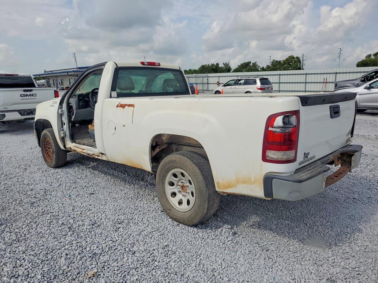 2011 Gmc Sierra C1500 White vin: 1GTN1TEX5BZ413265