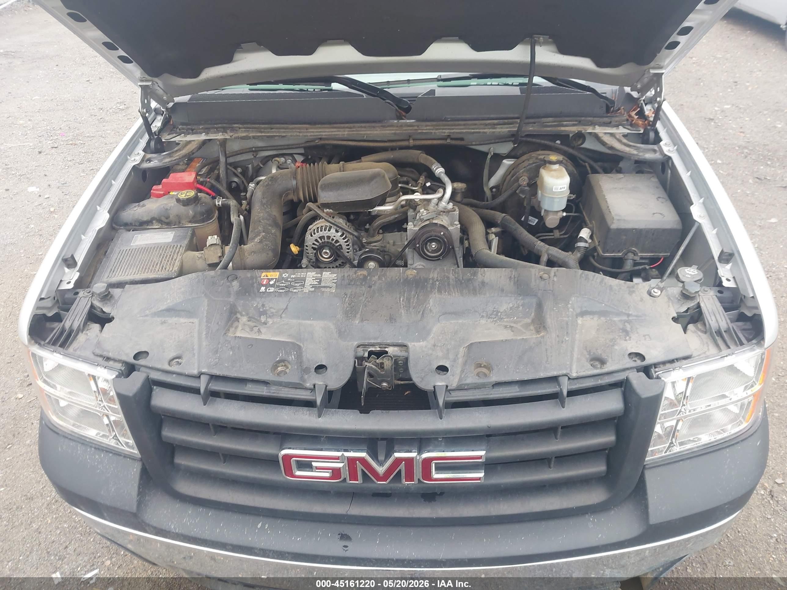 2013 Gmc Sierra 1500 Work Truck Серебряный vin: 1GTN1TEX5DZ256548