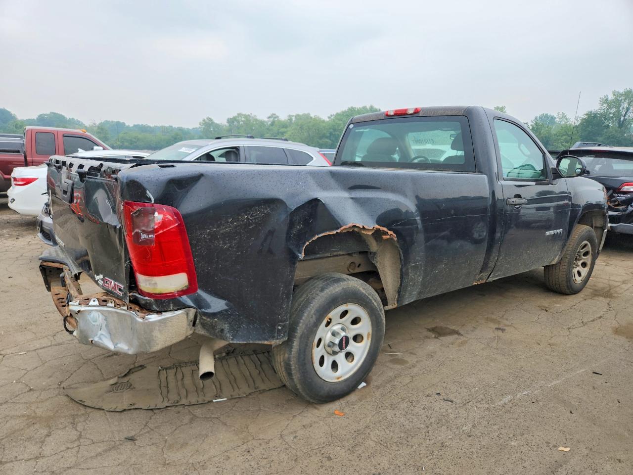 2012 Gmc Sierra C3 Black vin: 1GTN1TEX6CZ300846