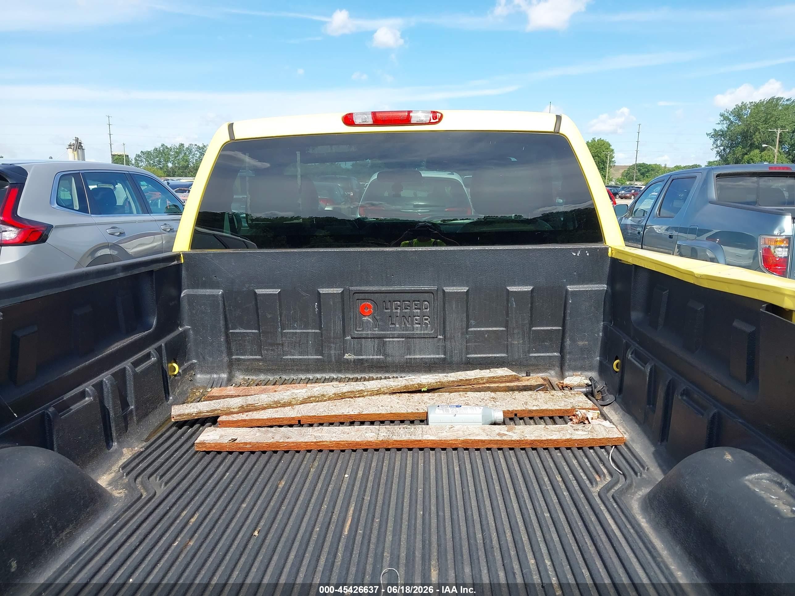 2012 Gmc Sierra 1500 Work Truck Yellow vin: 1GTN1TEX8CZ307314