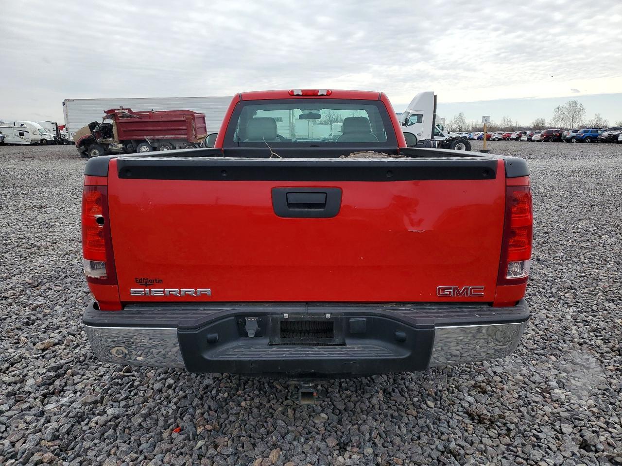 2013 Gmc Sierra C1500 Red vin: 1GTN1TEX8DZ144438