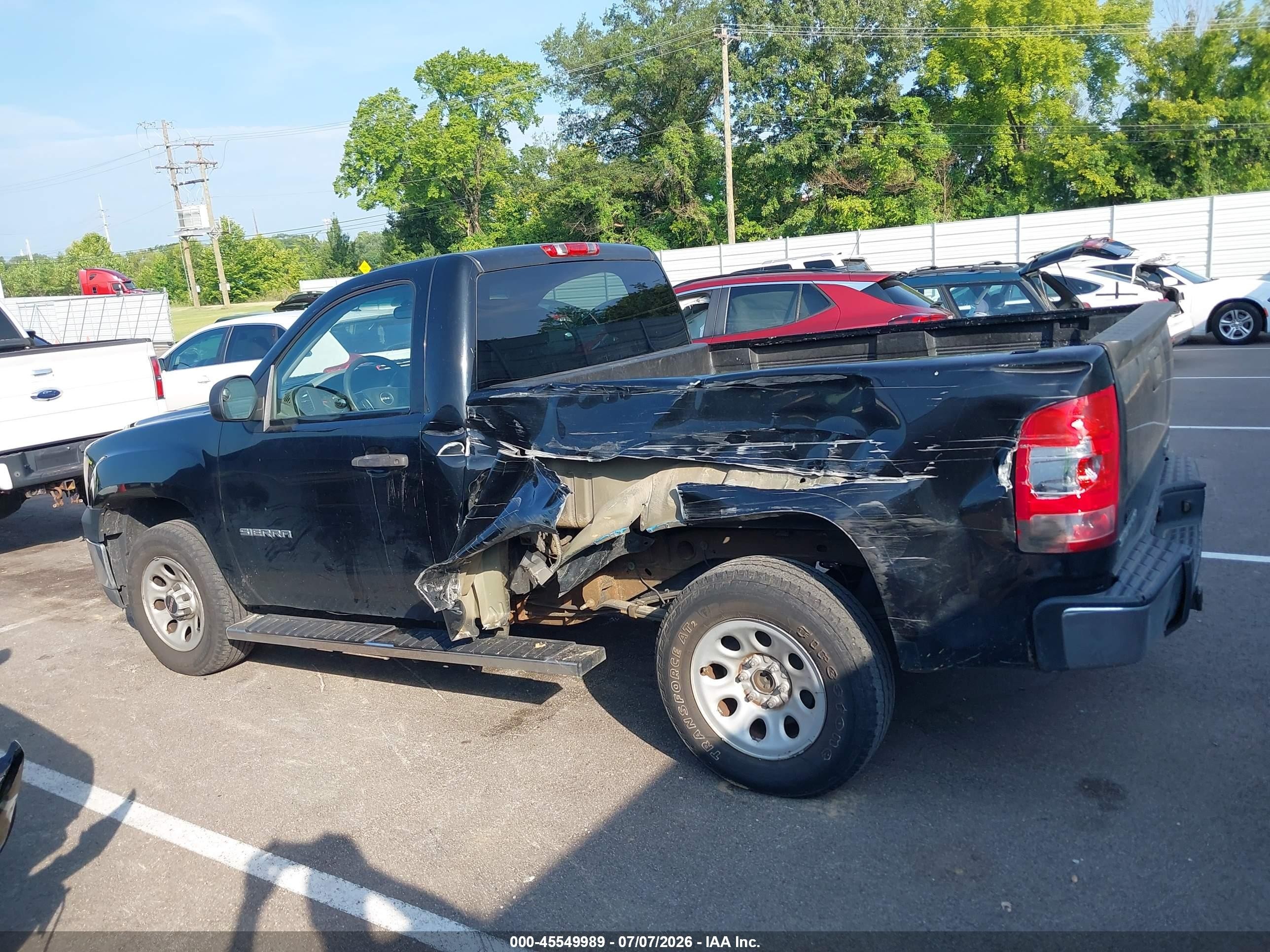 2013 Gmc Sierra 1500 Work Truck Black vin: 1GTN1TEX9DZ214304