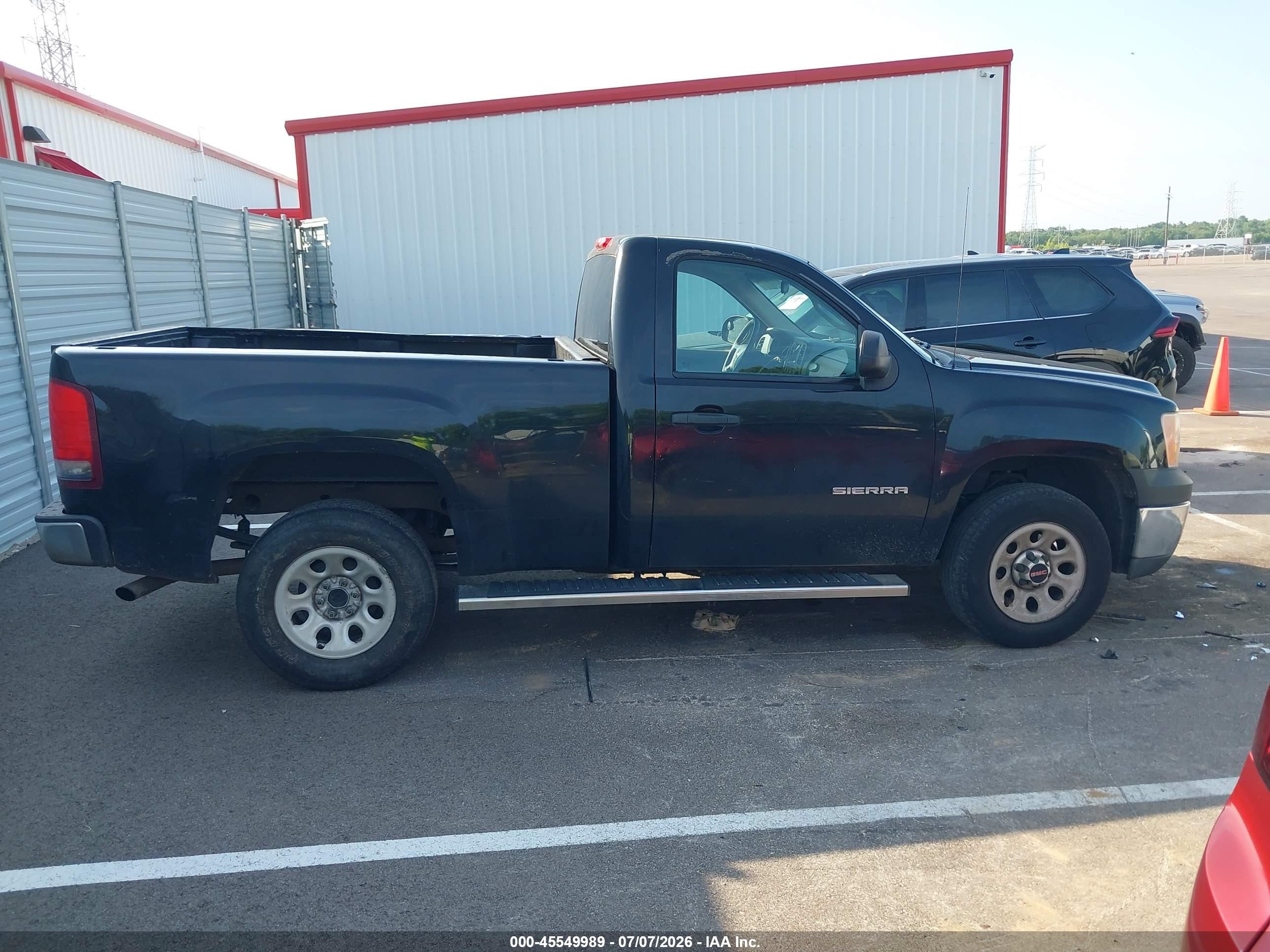 2013 Gmc Sierra 1500 Work Truck Black vin: 1GTN1TEX9DZ214304