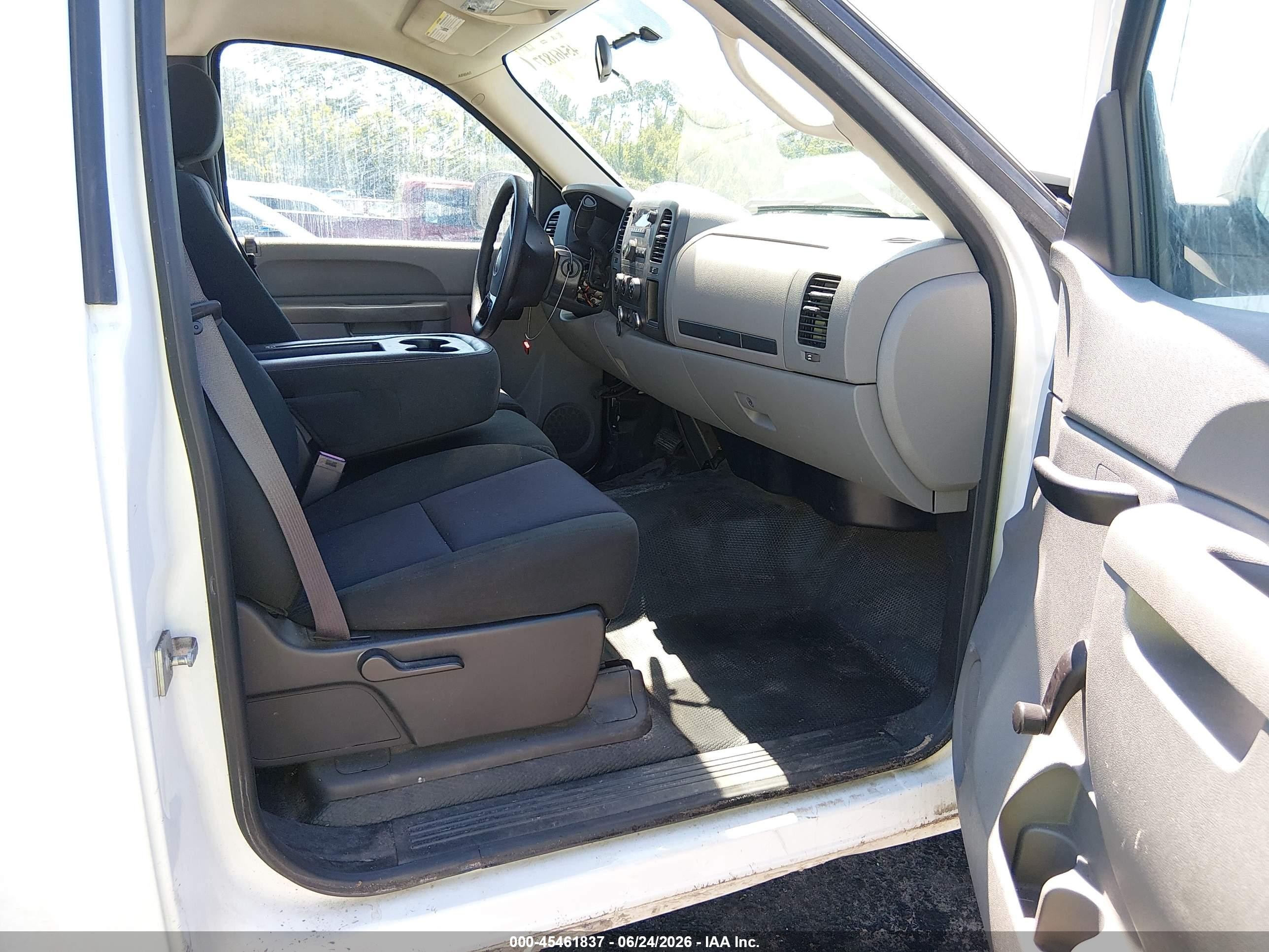 2012 Gmc Sierra 1500 Work Truck White vin: 1GTN1TEXXCZ351394