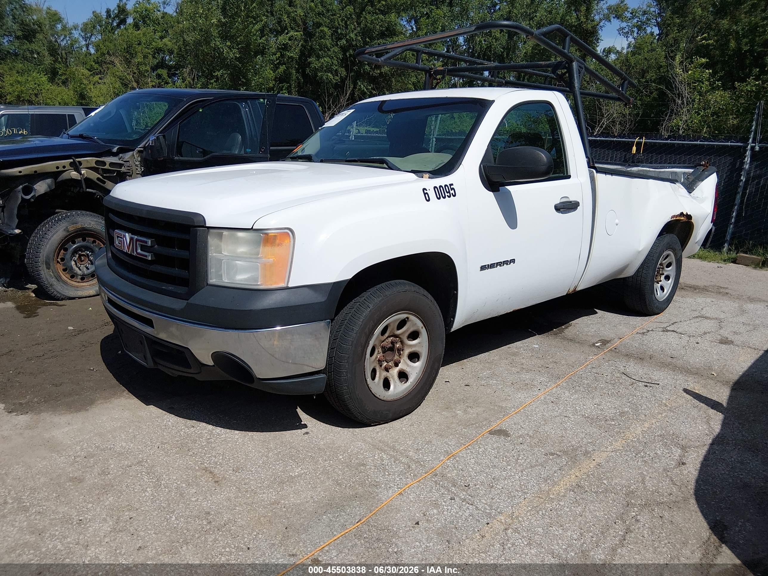 2013 Gmc Sierra 1500 Work Truck Белый vin: 1GTN1TEXXDZ195908
