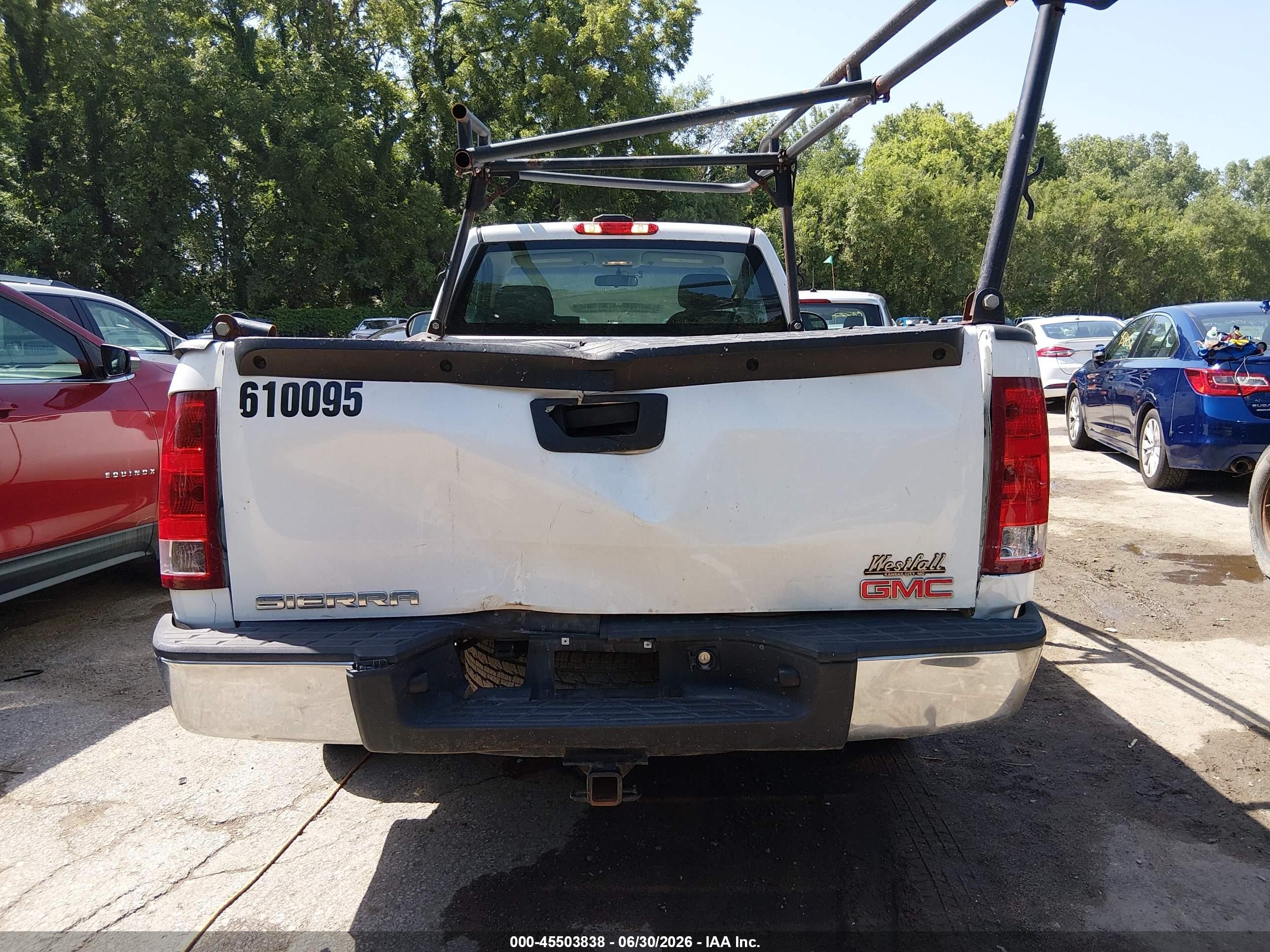 2013 Gmc Sierra 1500 Work Truck Белый vin: 1GTN1TEXXDZ195908