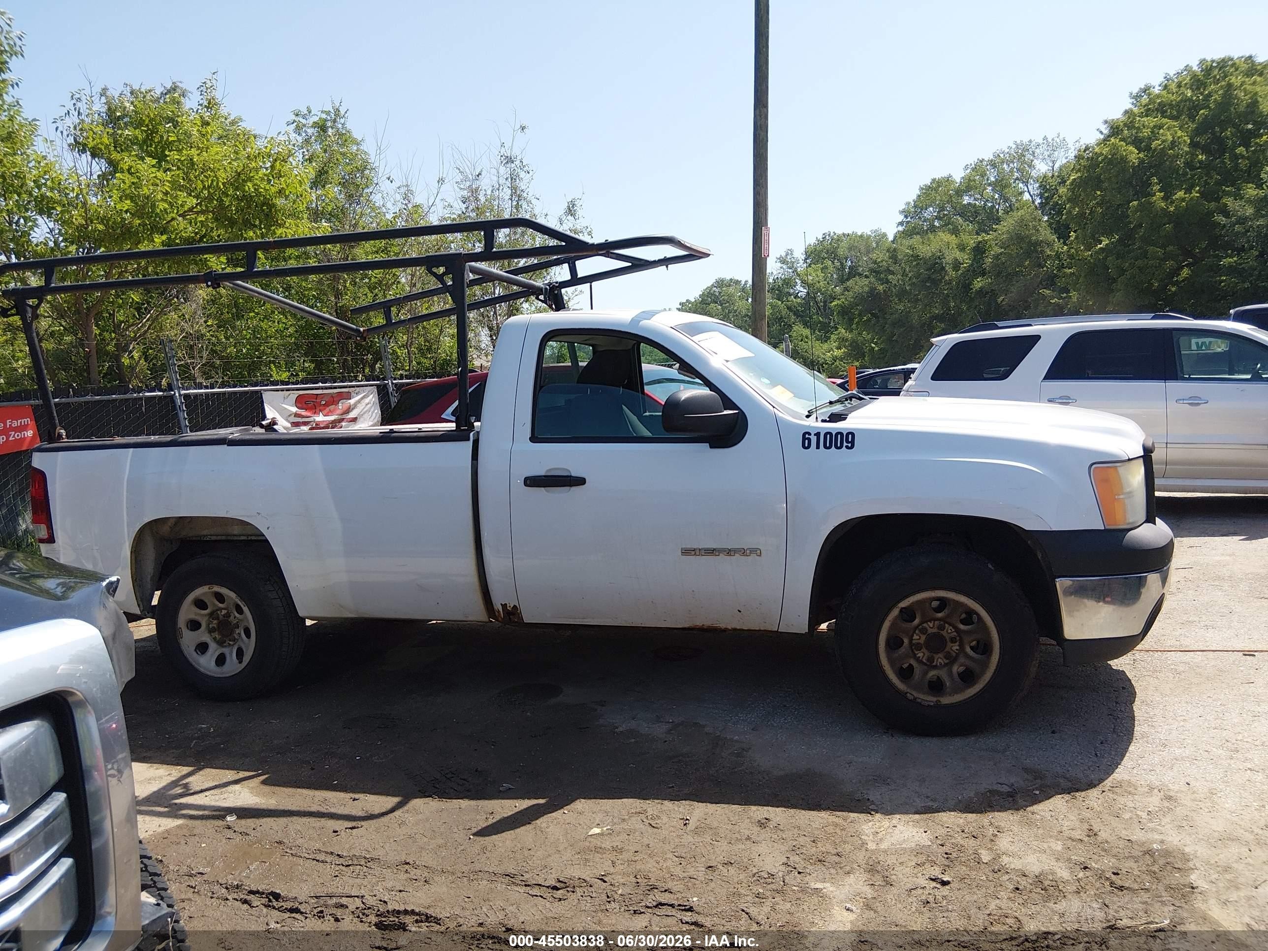 2013 Gmc Sierra 1500 Work Truck Белый vin: 1GTN1TEXXDZ195908