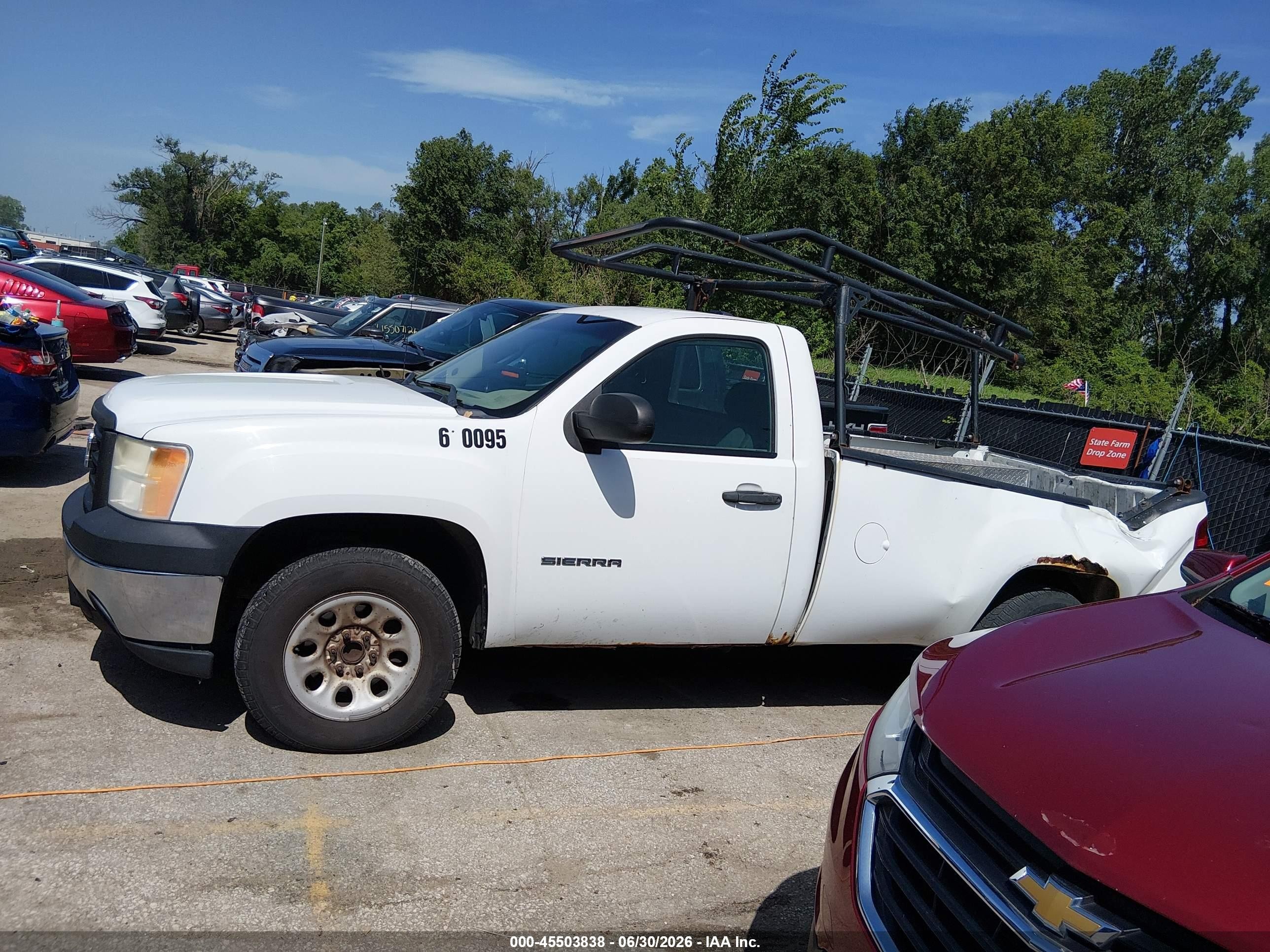 2013 Gmc Sierra 1500 Work Truck Белый vin: 1GTN1TEXXDZ195908