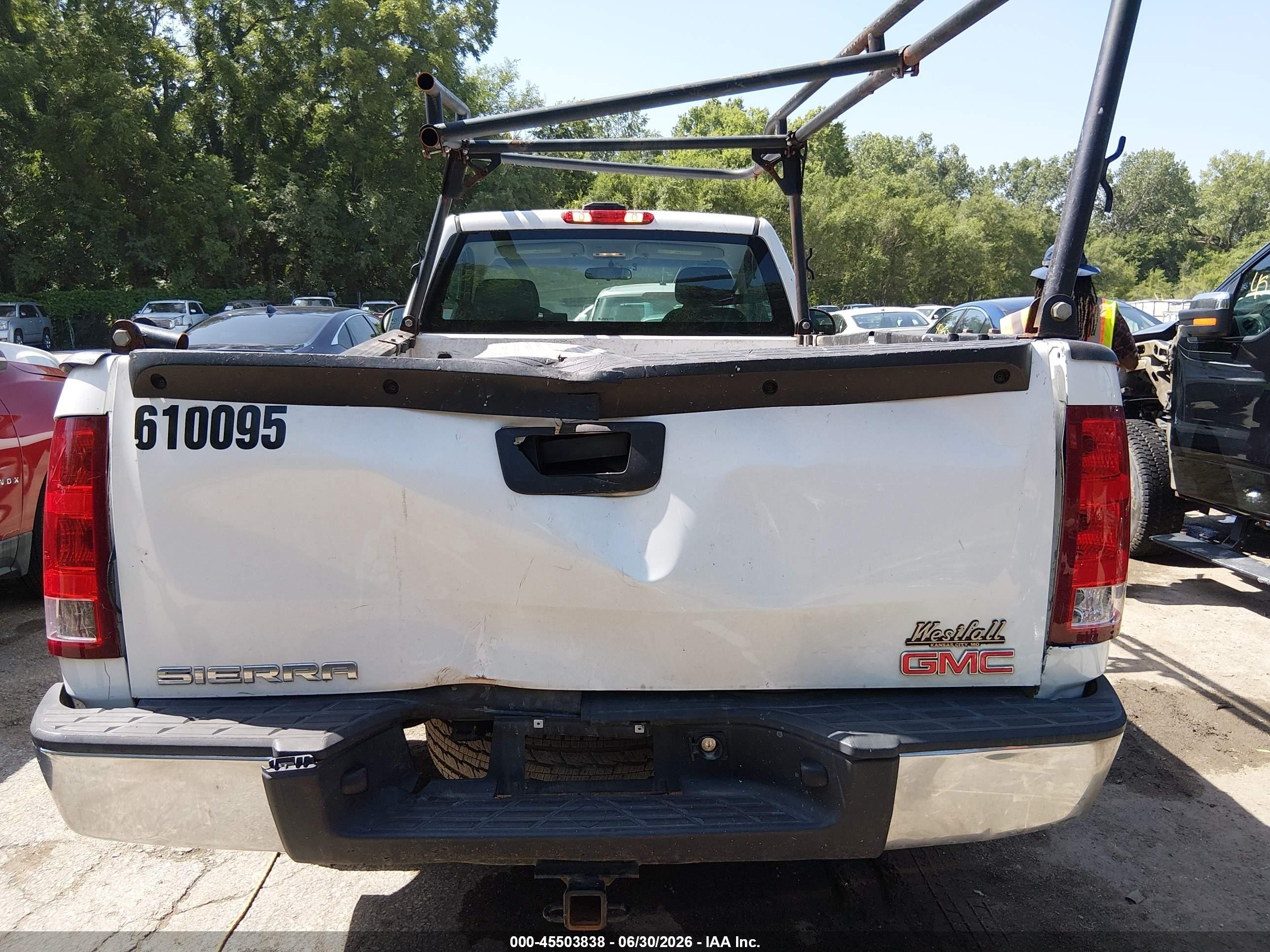 2013 Gmc Sierra 1500 Work Truck Белый vin: 1GTN1TEXXDZ195908