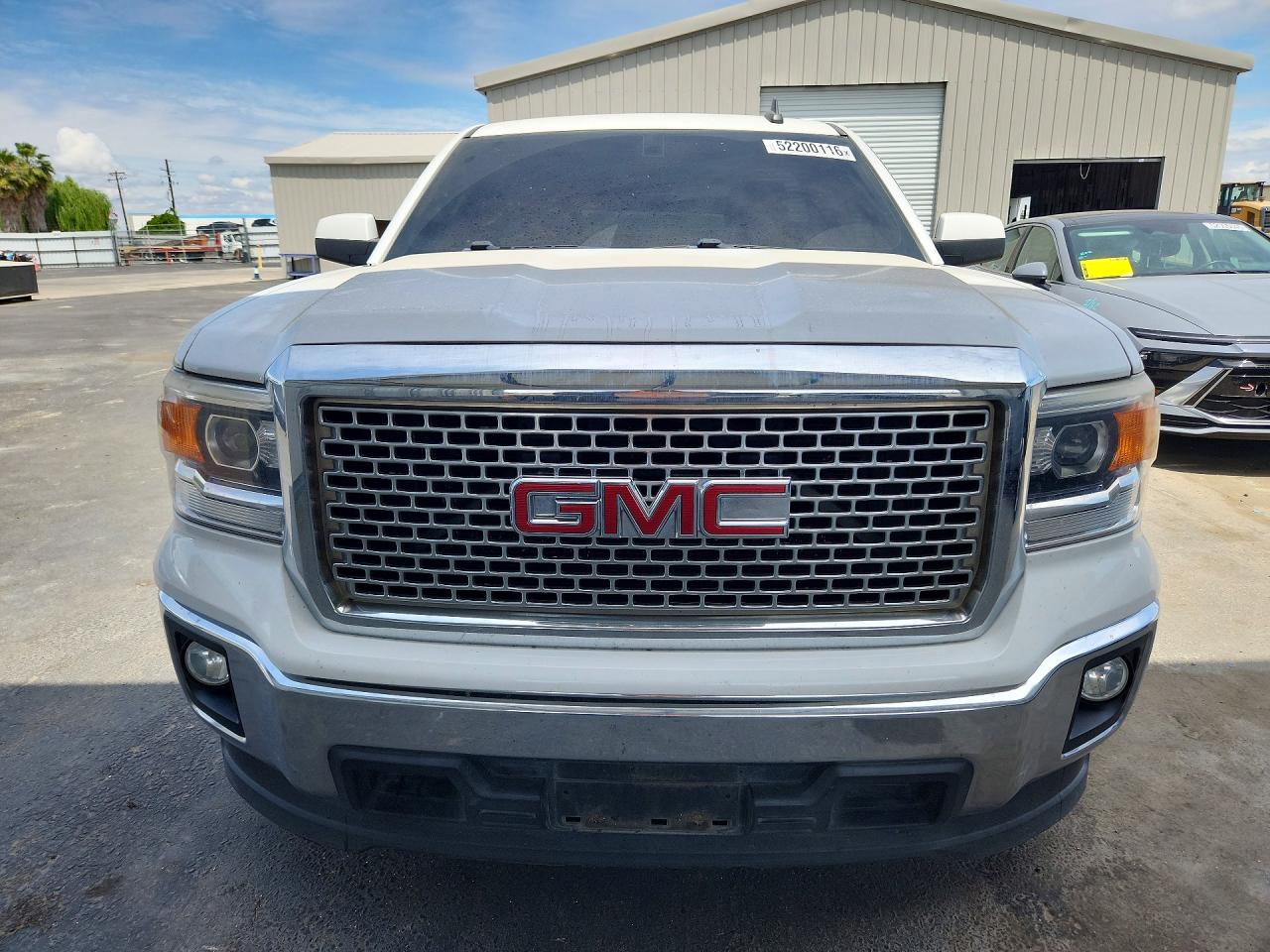 2015 Gmc Sierra C1500 Sle White vin: 1GTN1UEC5FZ165611