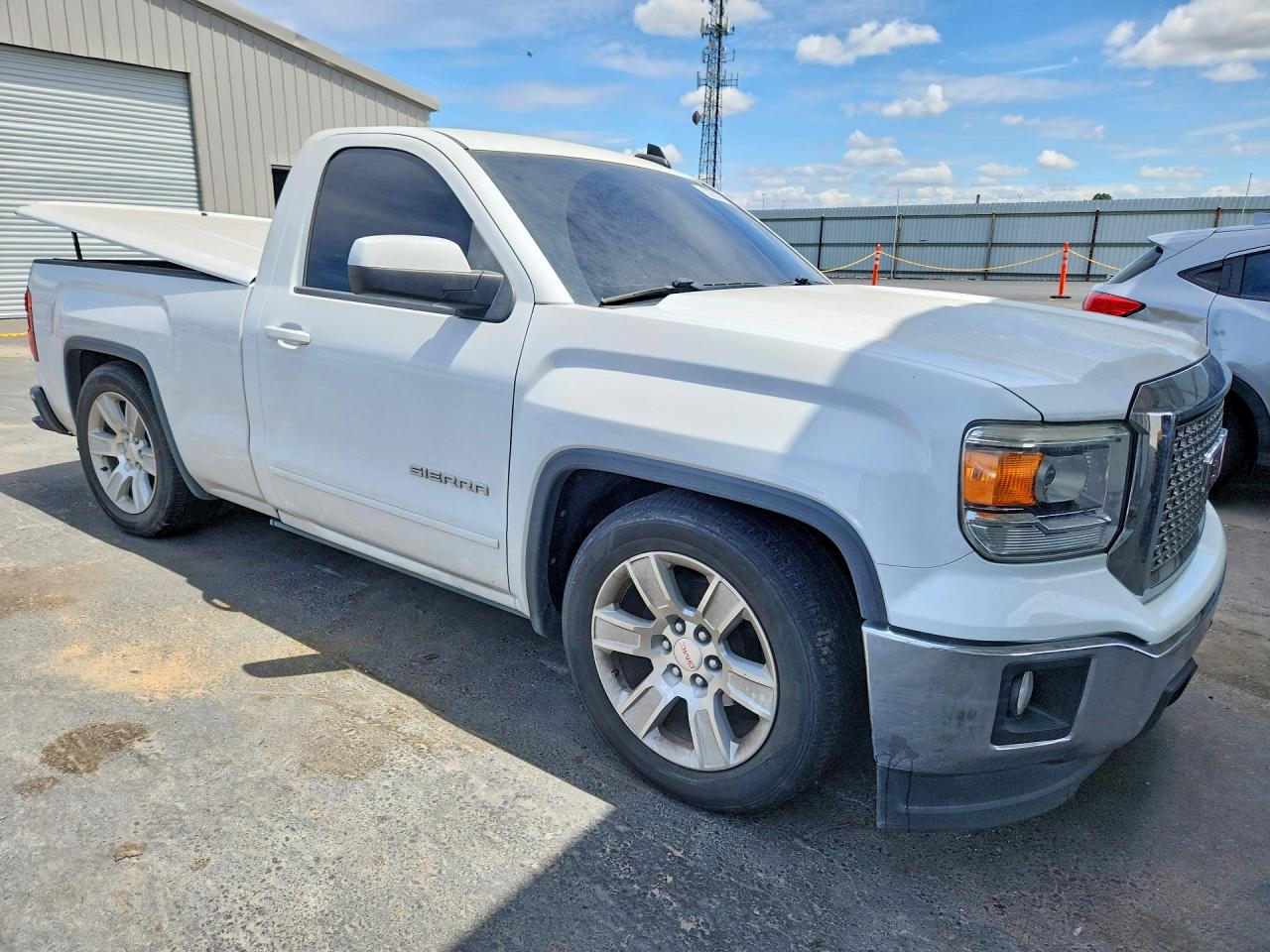 2015 Gmc Sierra C1500 Sle White vin: 1GTN1UEC5FZ165611