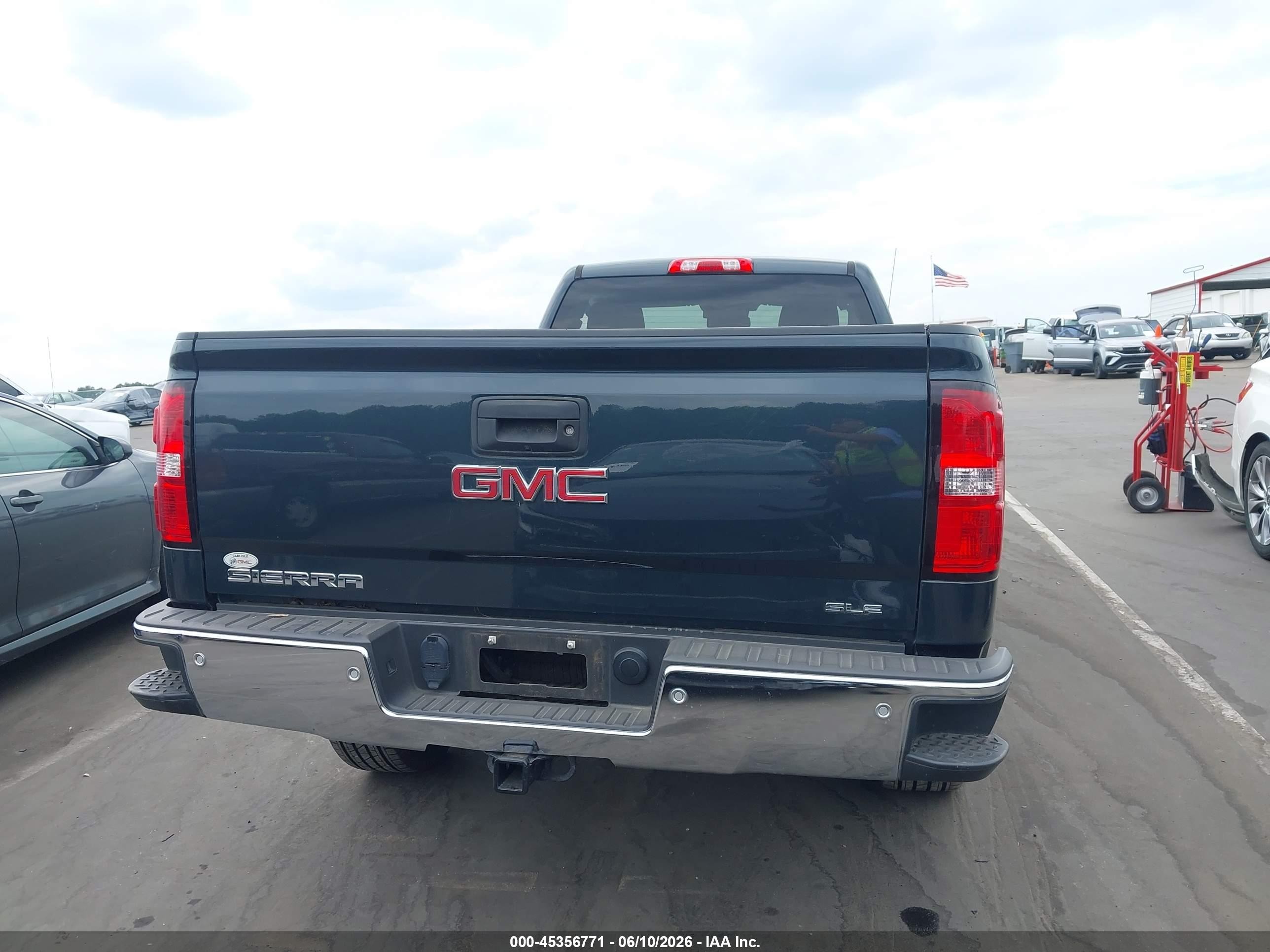 2018 Gmc Sierra 1500 Sle Green vin: 1GTN2MEC0JZ317994