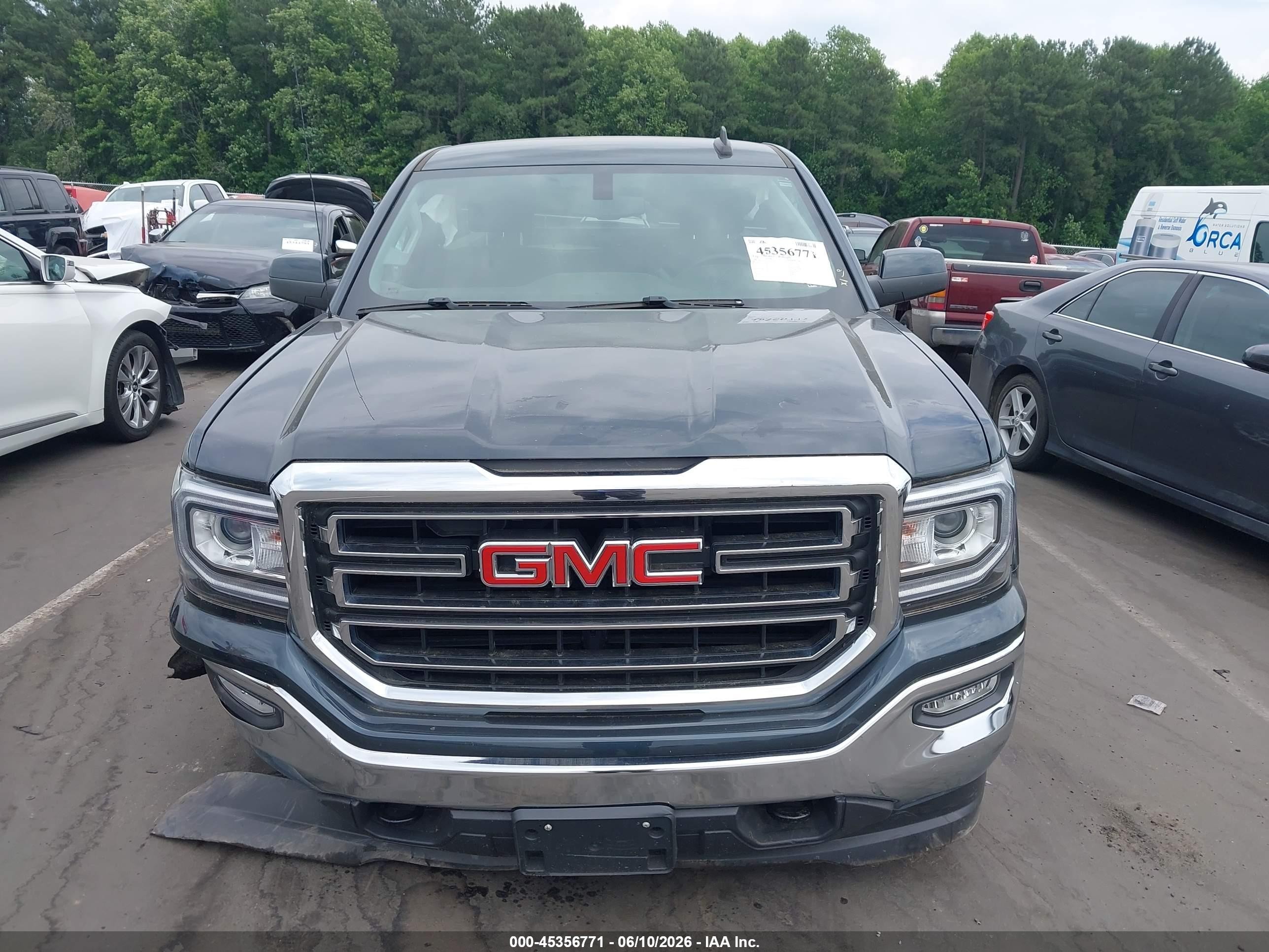 2018 Gmc Sierra 1500 Sle Green vin: 1GTN2MEC0JZ317994