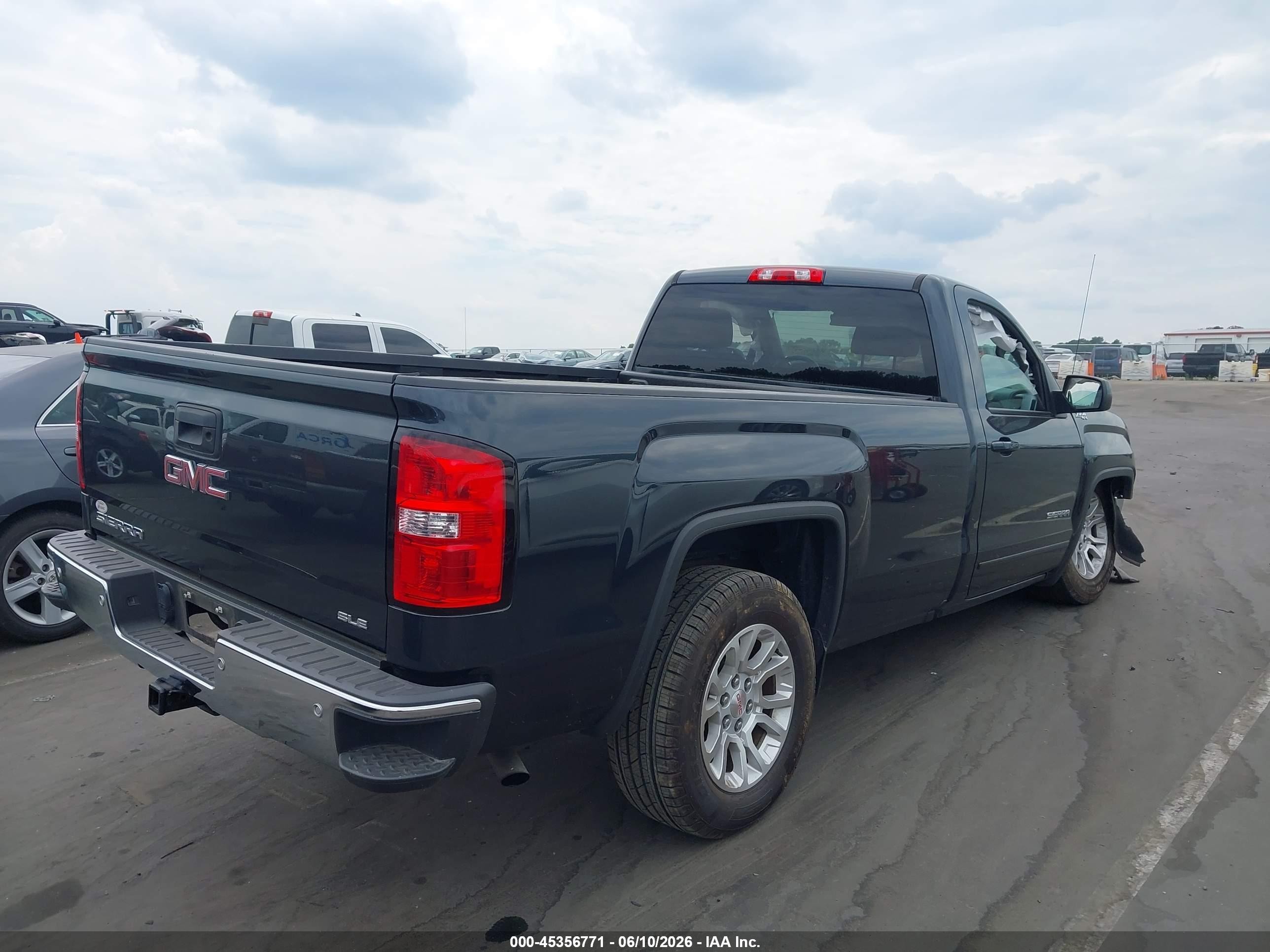 2018 Gmc Sierra 1500 Sle Green vin: 1GTN2MEC0JZ317994