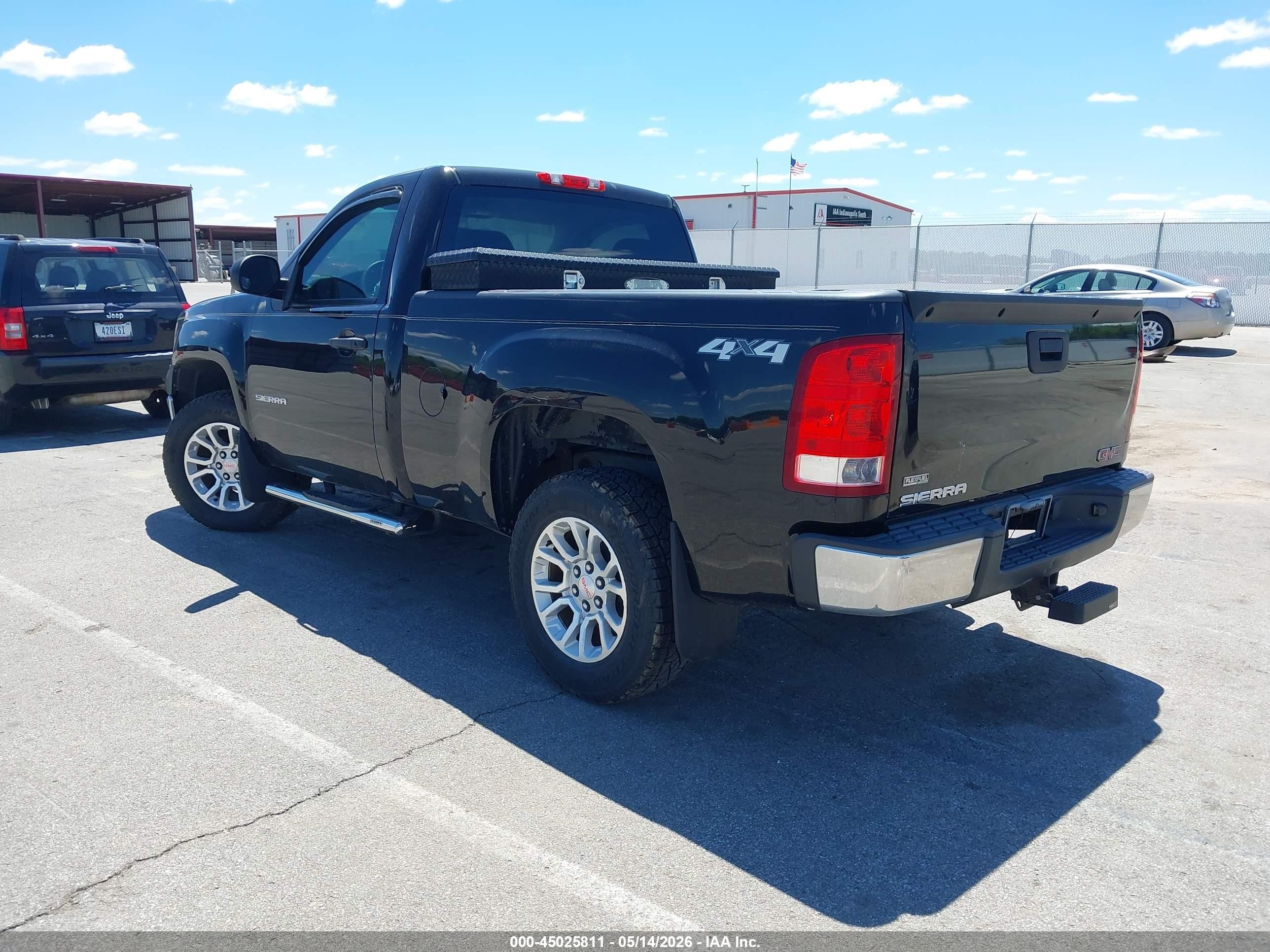 2011 Gmc Sierra 1500 Work Truck Black vin: 1GTN2TE00BZ415280