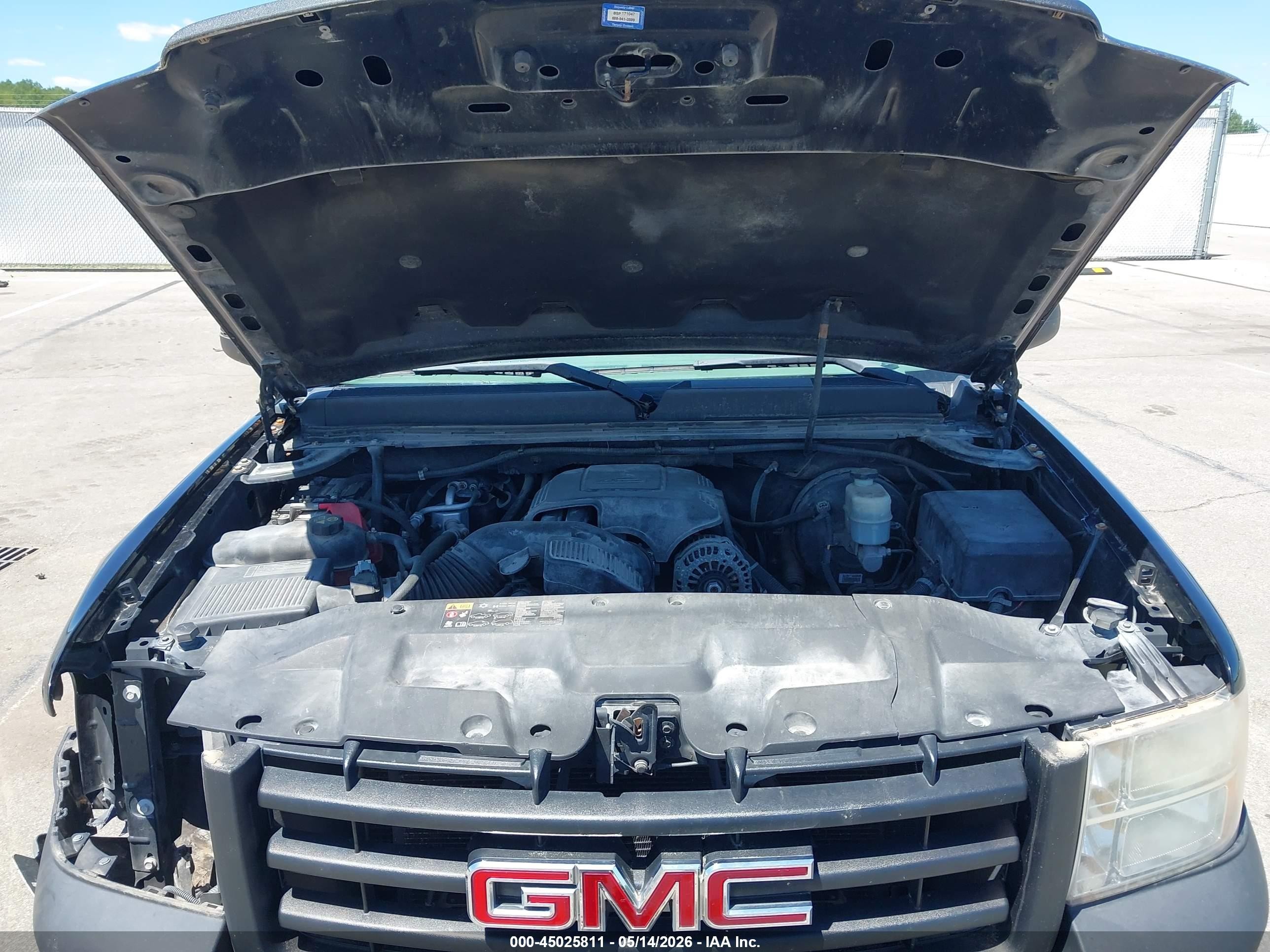 2011 Gmc Sierra 1500 Work Truck Black vin: 1GTN2TE00BZ415280