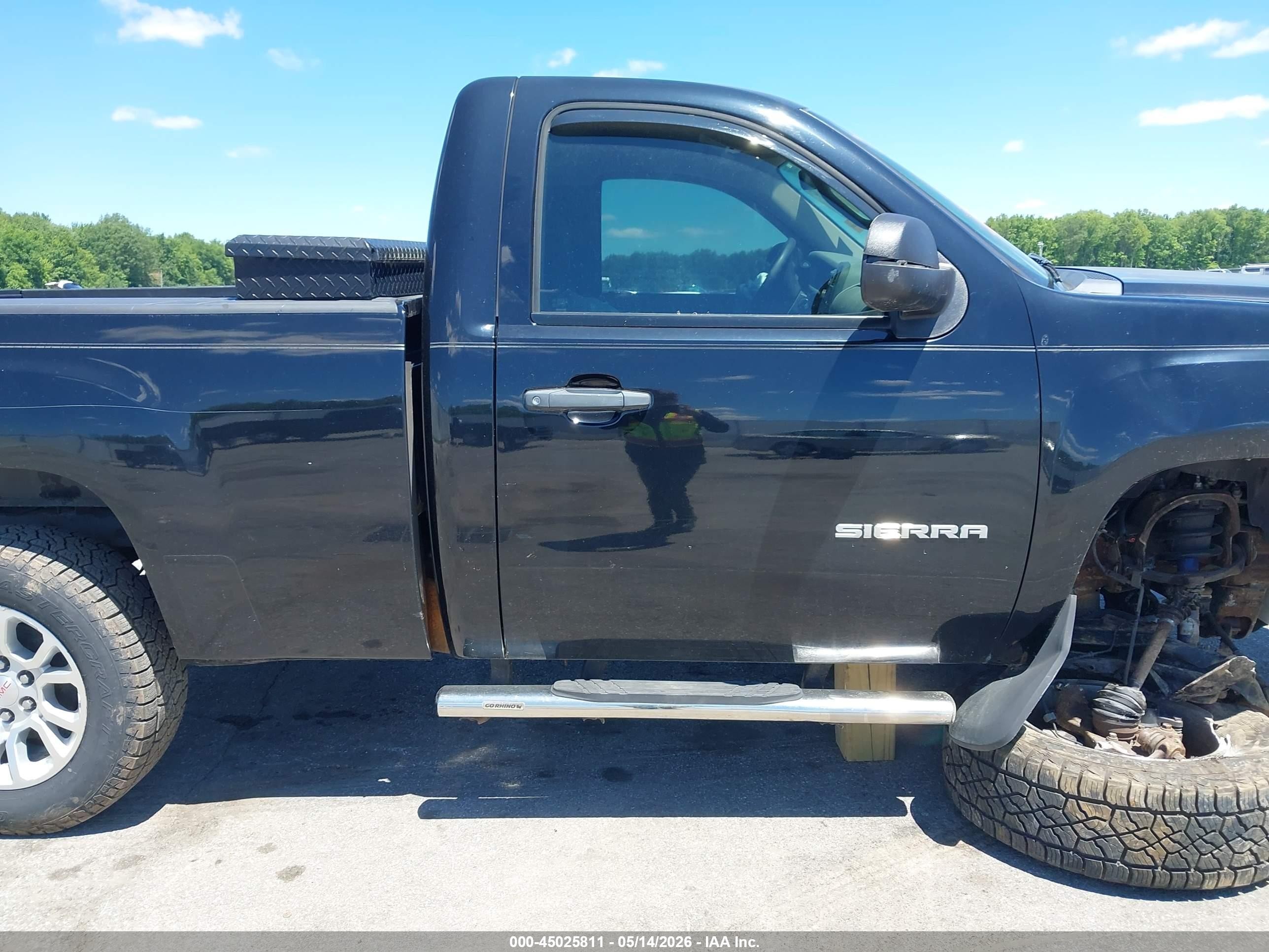 2011 Gmc Sierra 1500 Work Truck Black vin: 1GTN2TE00BZ415280
