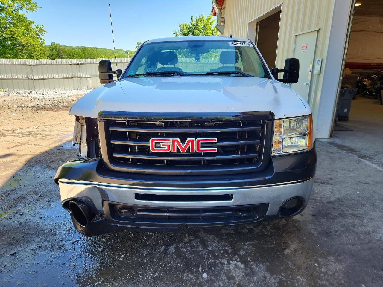 2011 Gmc Sierra K1500 White vin: 1GTN2TE03BZ256335