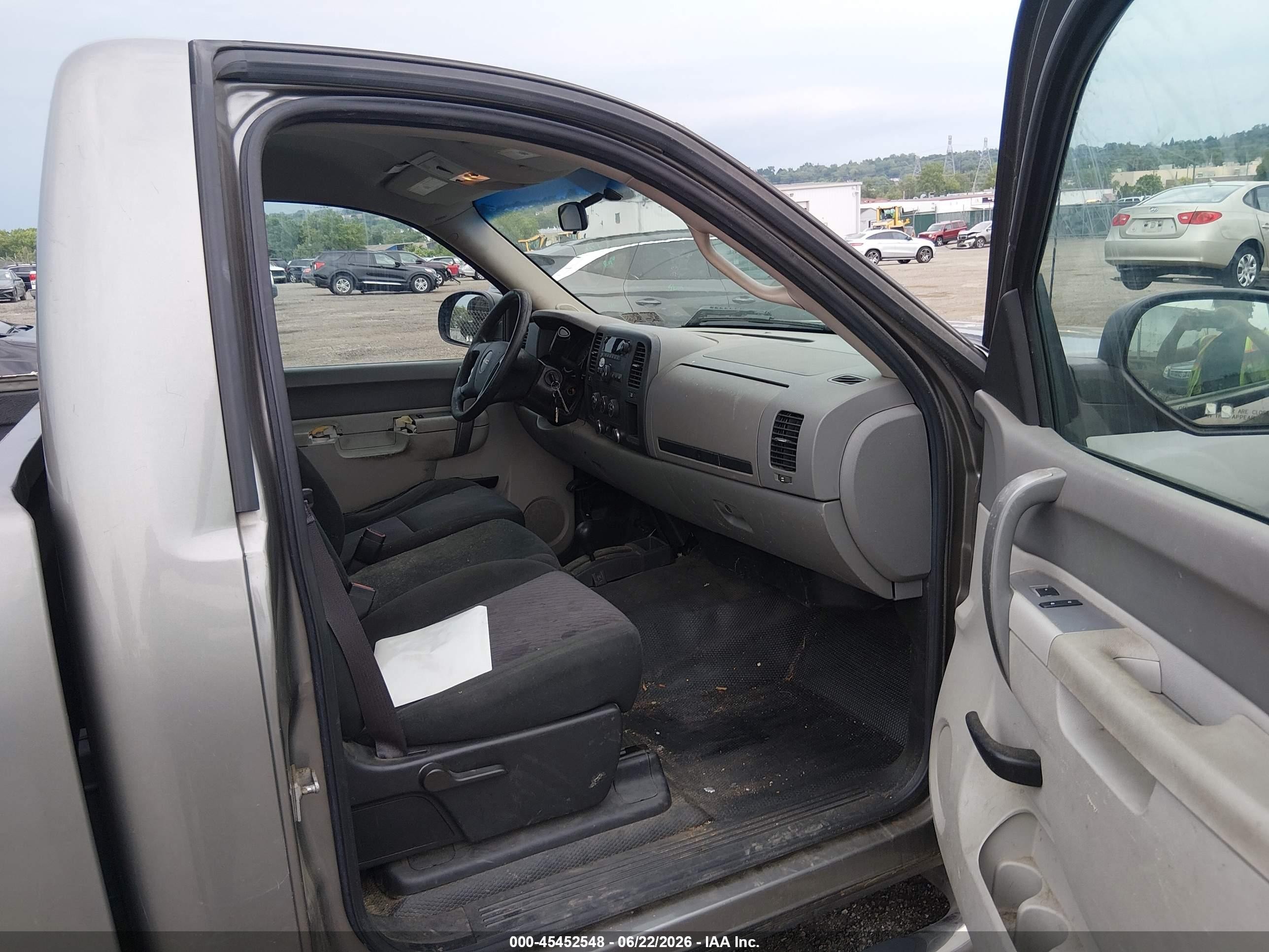2013 Gmc Sierra 1500 Work Truck Gray vin: 1GTN2TE08DZ221602