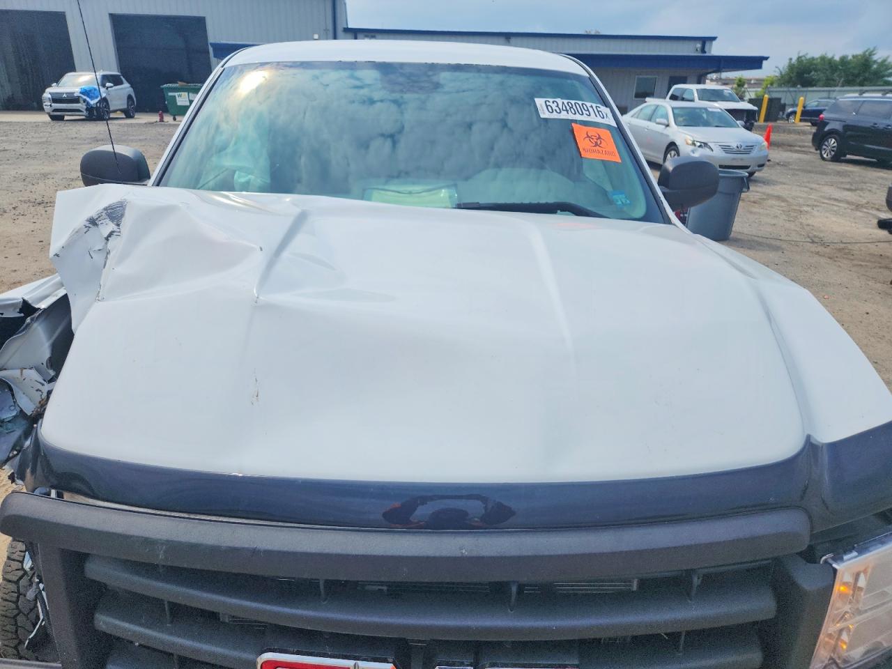2012 Gmc Sierra K1500 White vin: 1GTN2TE09CZ218559