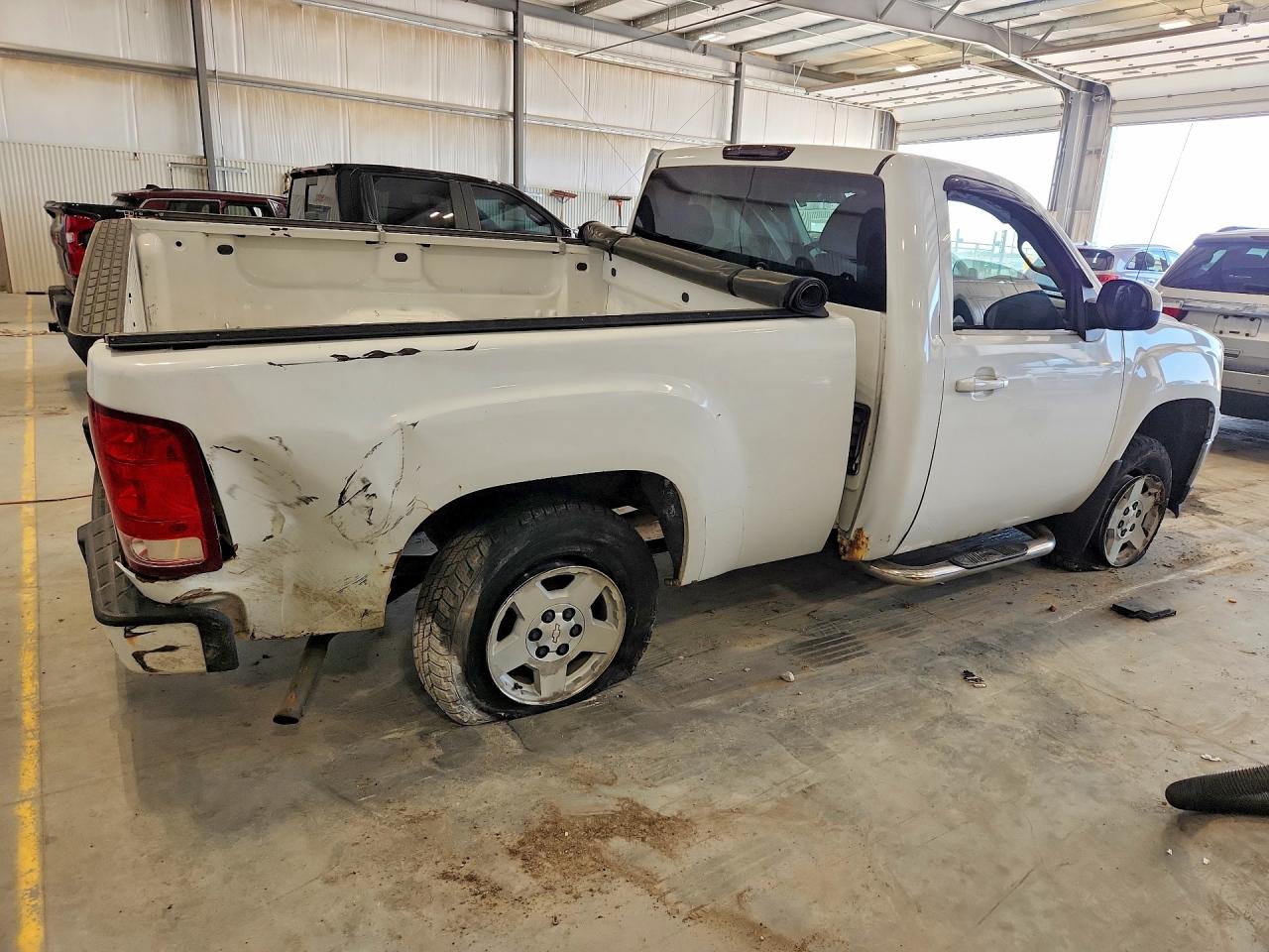2012 Gmc Sierra K1500 White vin: 1GTN2TE0XCZ126831