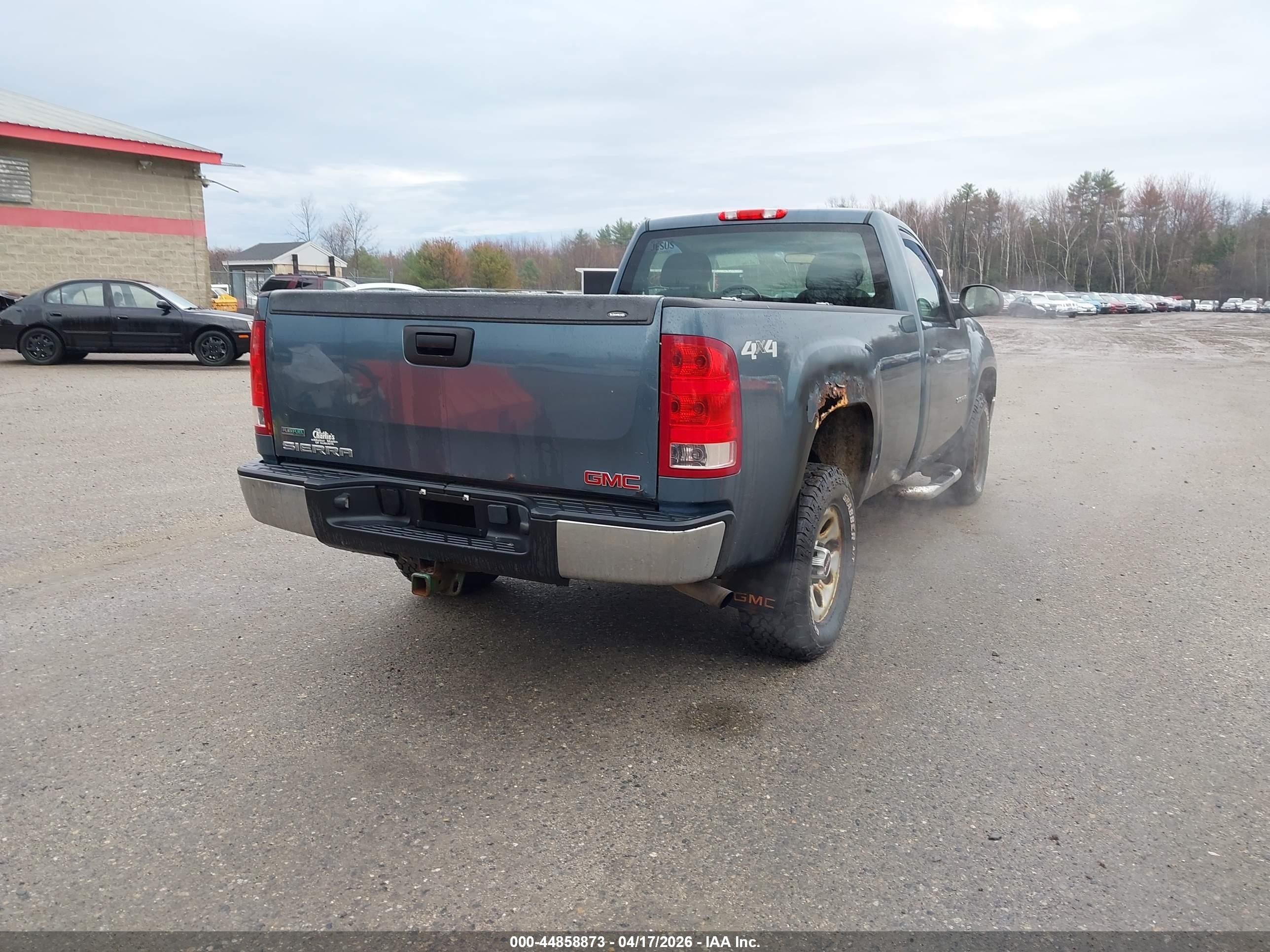2011 Gmc Sierra 1500 Work Truck Blue vin: 1GTN2TEA7BZ385459