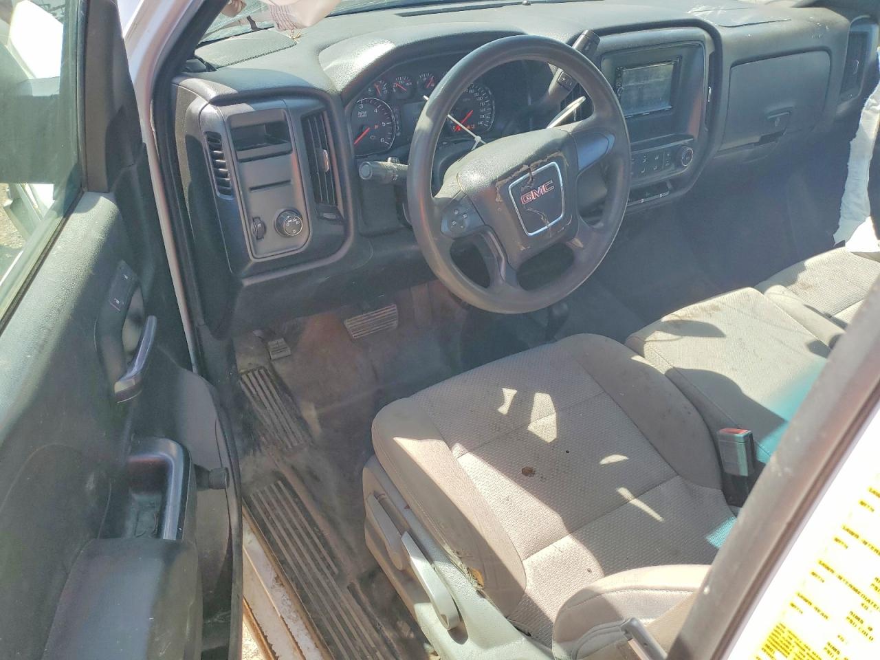 2015 Gmc Sierra K1500 White vin: 1GTN2TEC8FZ167330