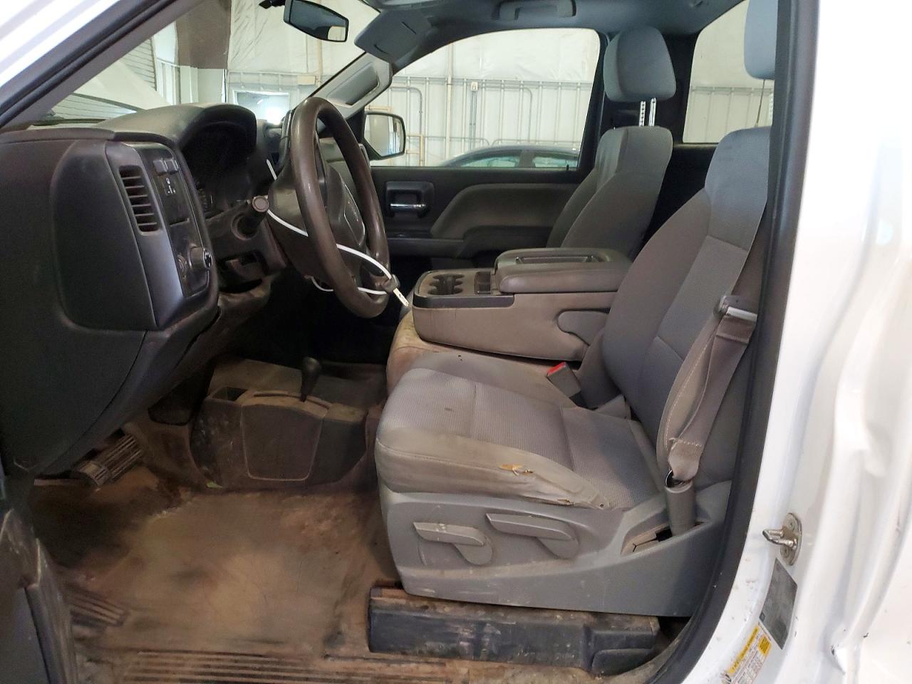 2015 Gmc Sierra K1500 White vin: 1GTN2TEH9FZ178560