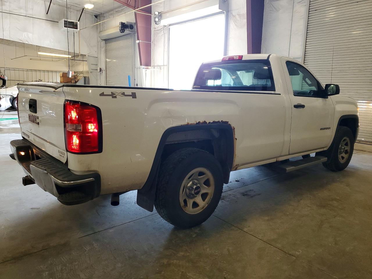 2015 Gmc Sierra K1500 White vin: 1GTN2TEH9FZ178560