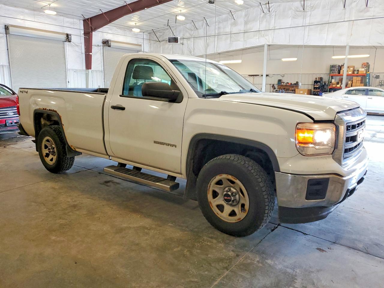 2015 Gmc Sierra K1500 White vin: 1GTN2TEH9FZ178560