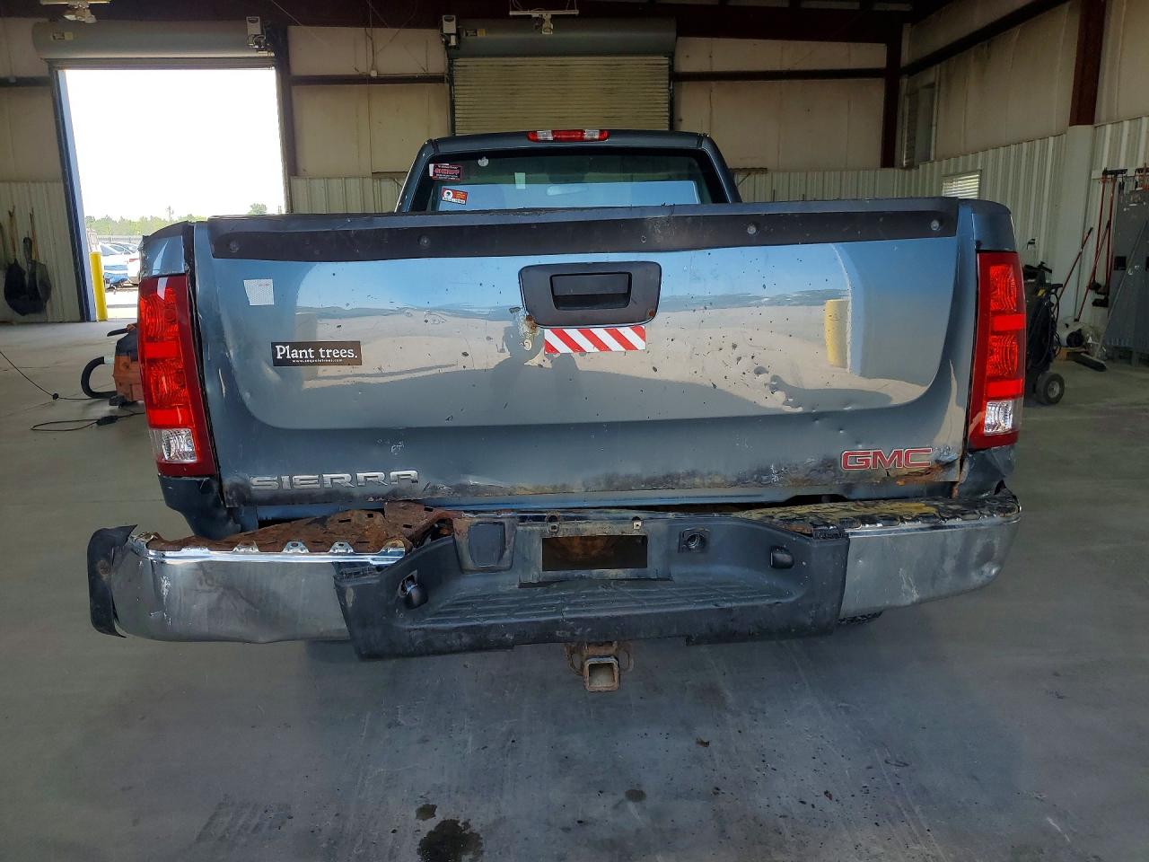 2011 Gmc Sierra K1500 Blue vin: 1GTN2TEX0BZ137526