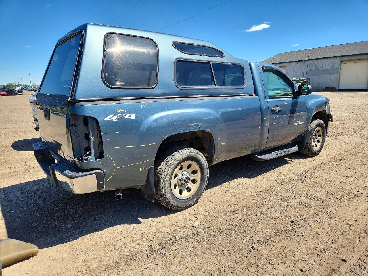 2013 Gmc Sierra K1500 Blue vin: 1GTN2TEX0DZ287753