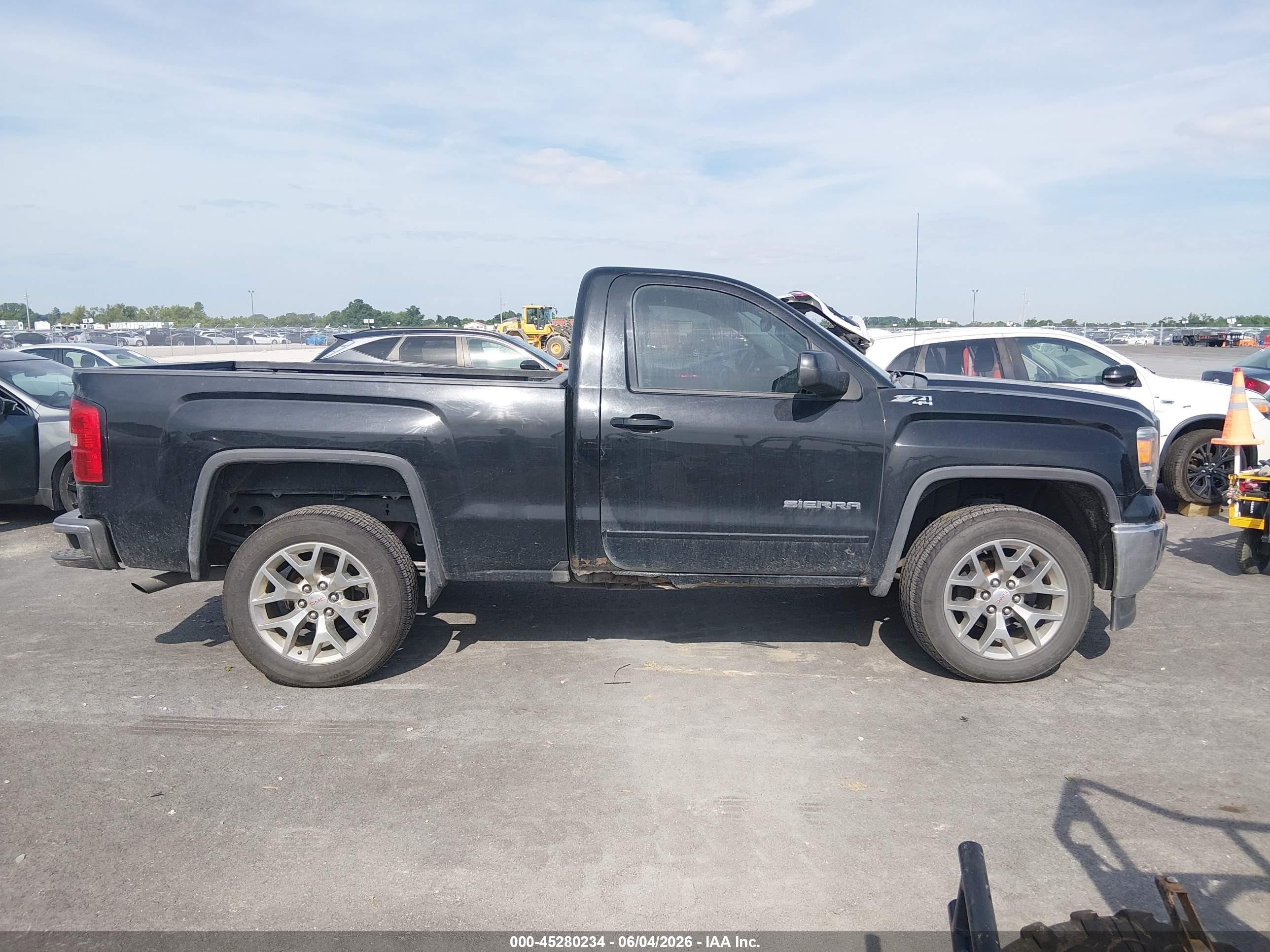 2014 Gmc Sierra 1500 Sle Black vin: 1GTN2UEC1EZ411923