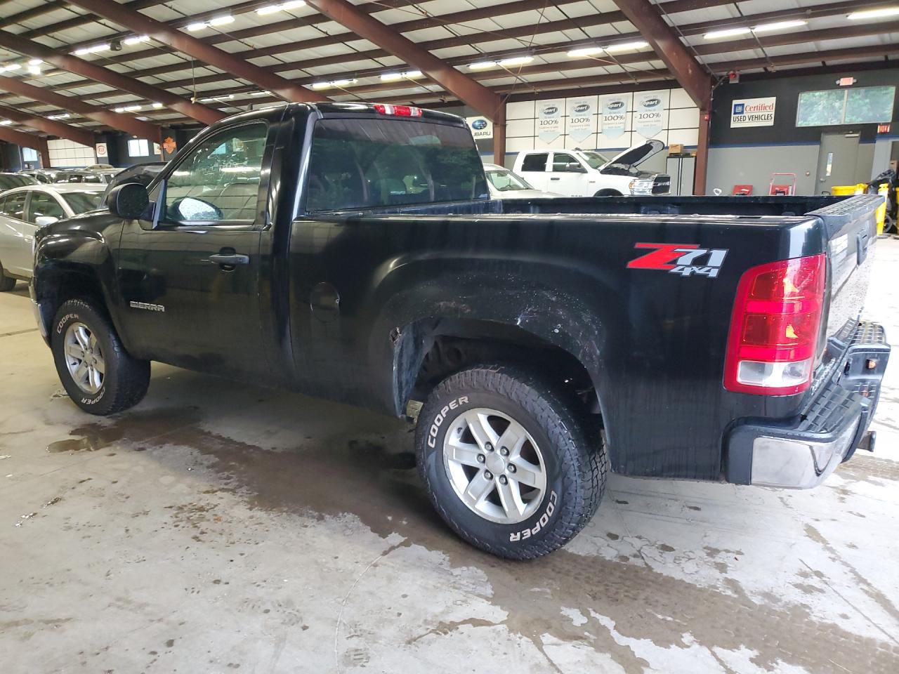2011 Gmc Sierra K1500 Sle Black vin: 1GTN2VE04BZ327019 Damage: Left Bed Side, Rust, Severe Damage