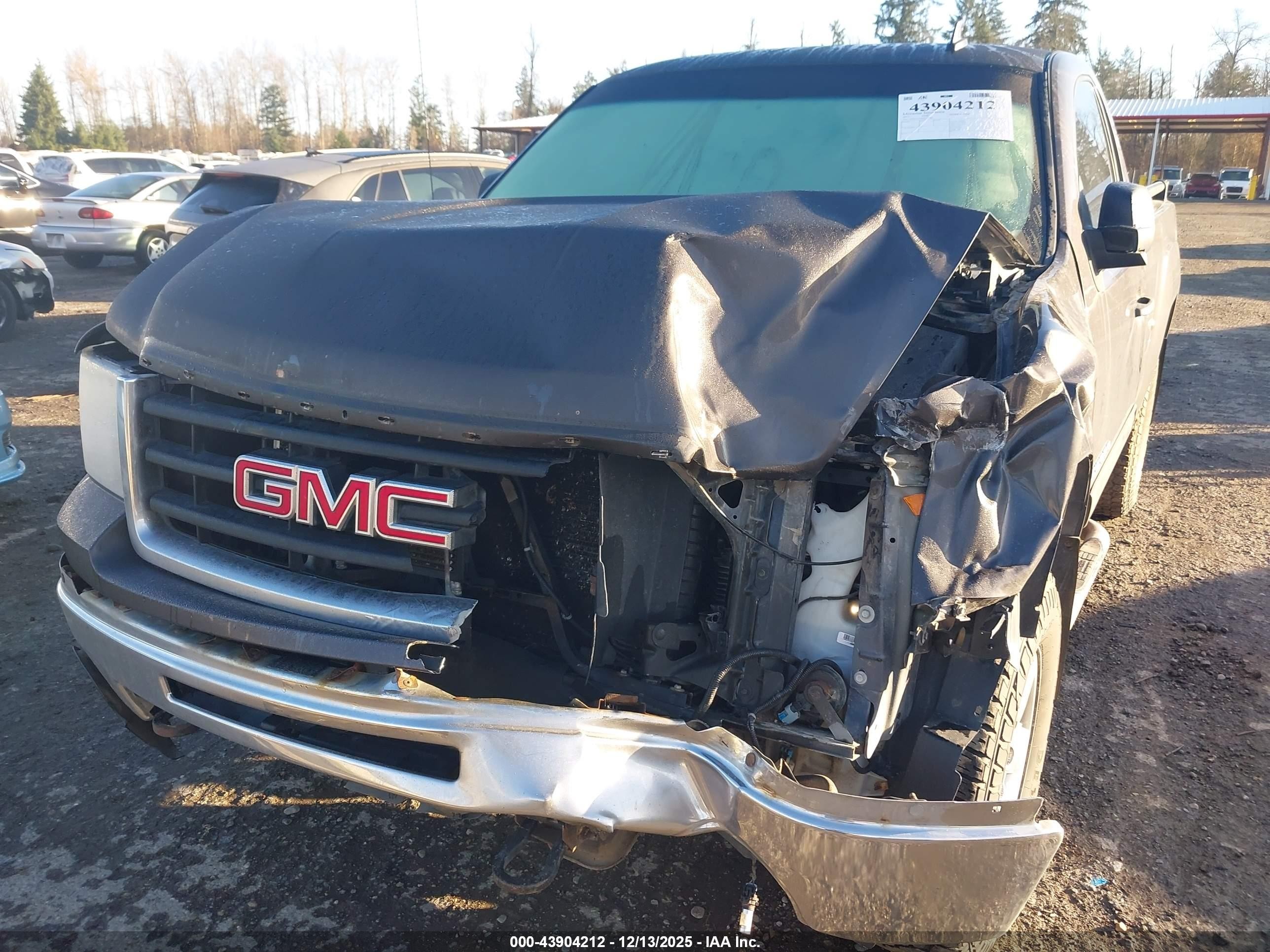 2011 Gmc Sierra 1500 Sle Серый vin: 1GTN2VE06BZ341486
