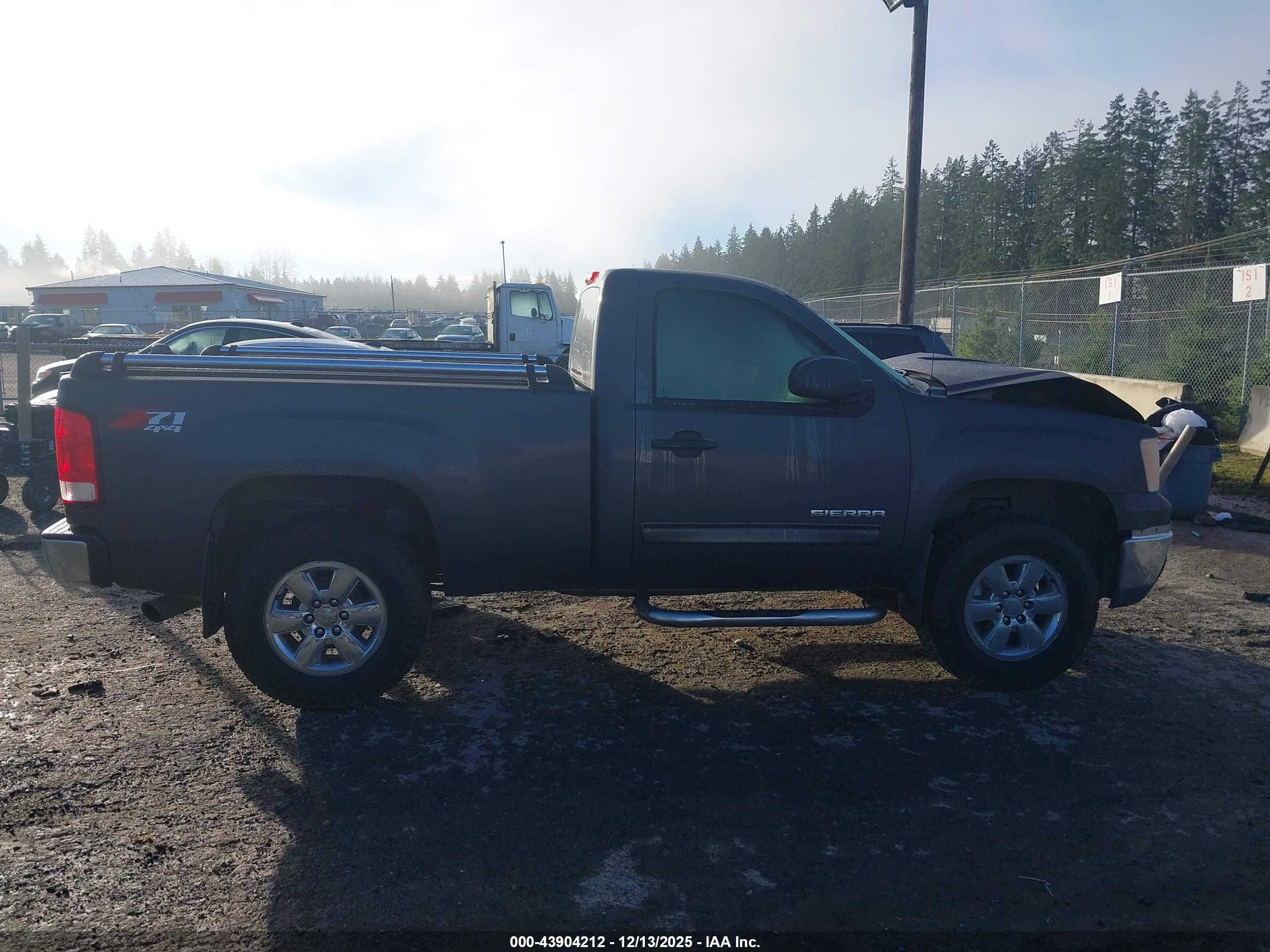 2011 Gmc Sierra 1500 Sle Серый vin: 1GTN2VE06BZ341486