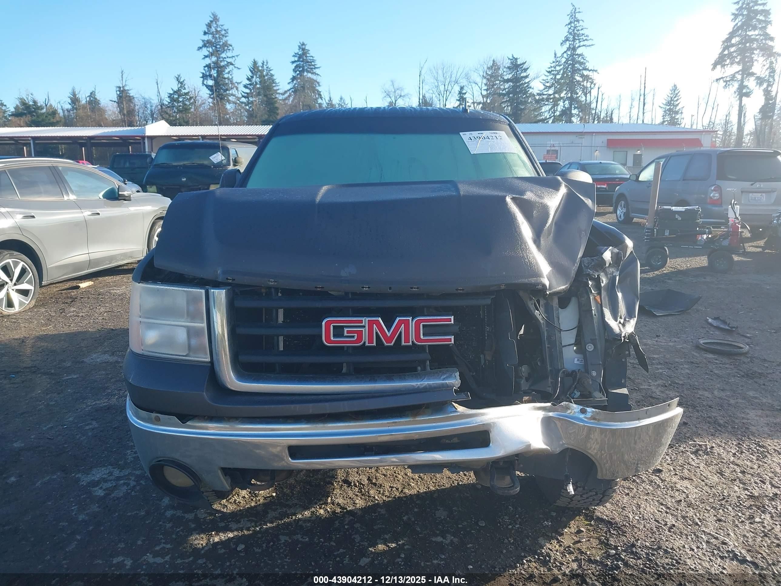 2011 Gmc Sierra 1500 Sle Серый vin: 1GTN2VE06BZ341486