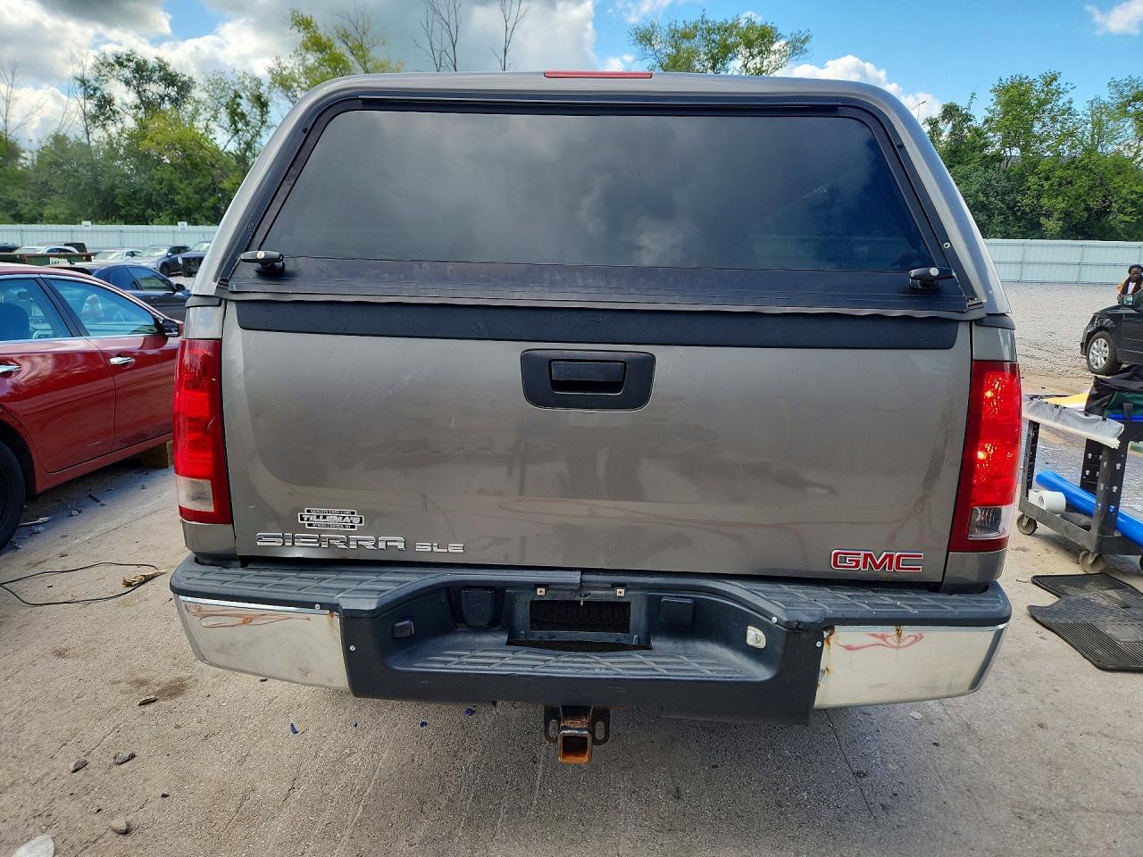 2013 Gmc Sierra K1500 Sle Gray vin: 1GTN2VE08DZ118952